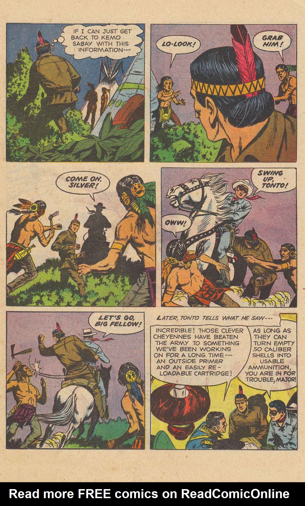 Read online The Lone Ranger (1948) comic -  Issue #125 - 17