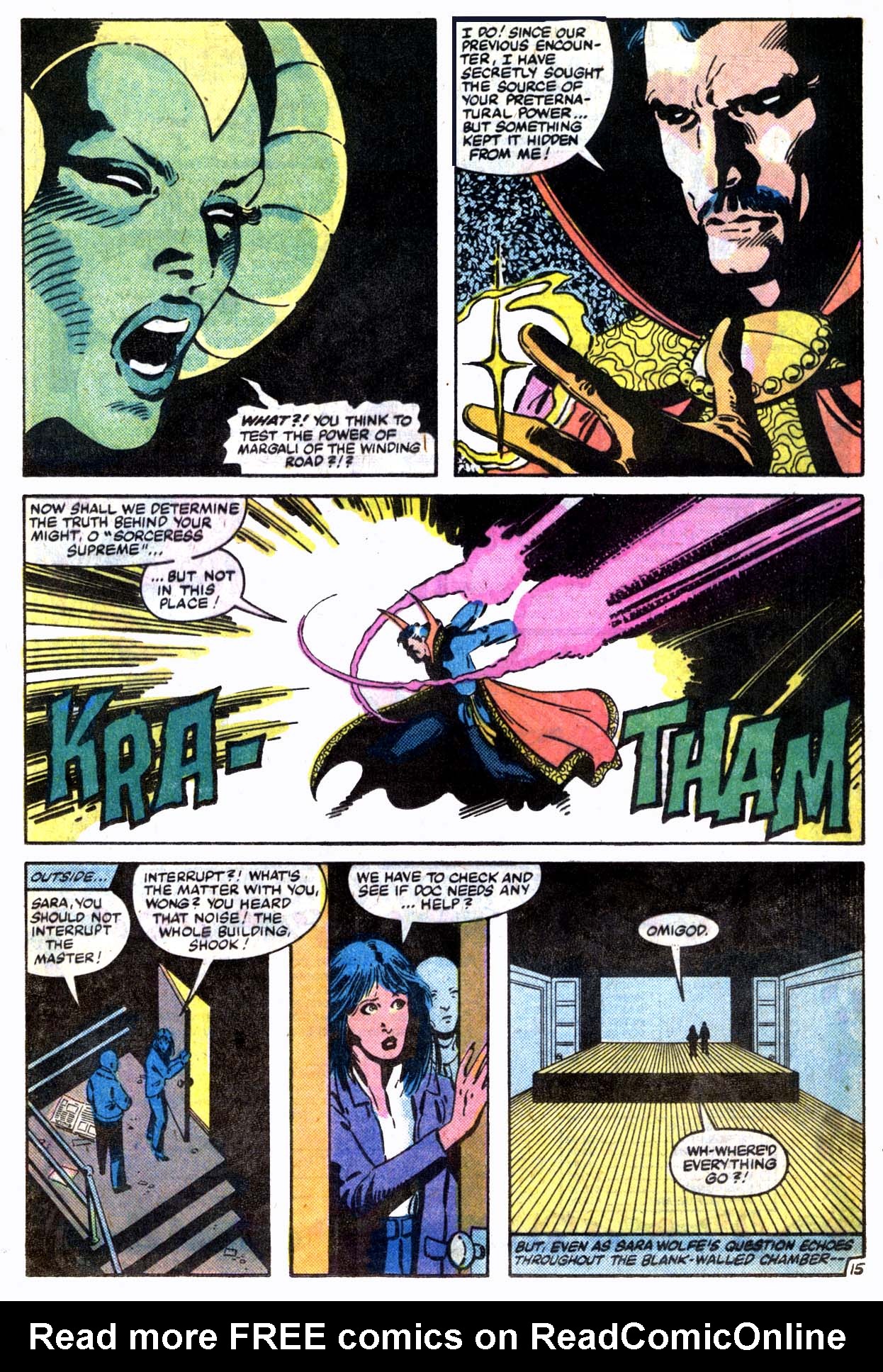 Read online Doctor Strange (1974) comic -  Issue #57 - 16