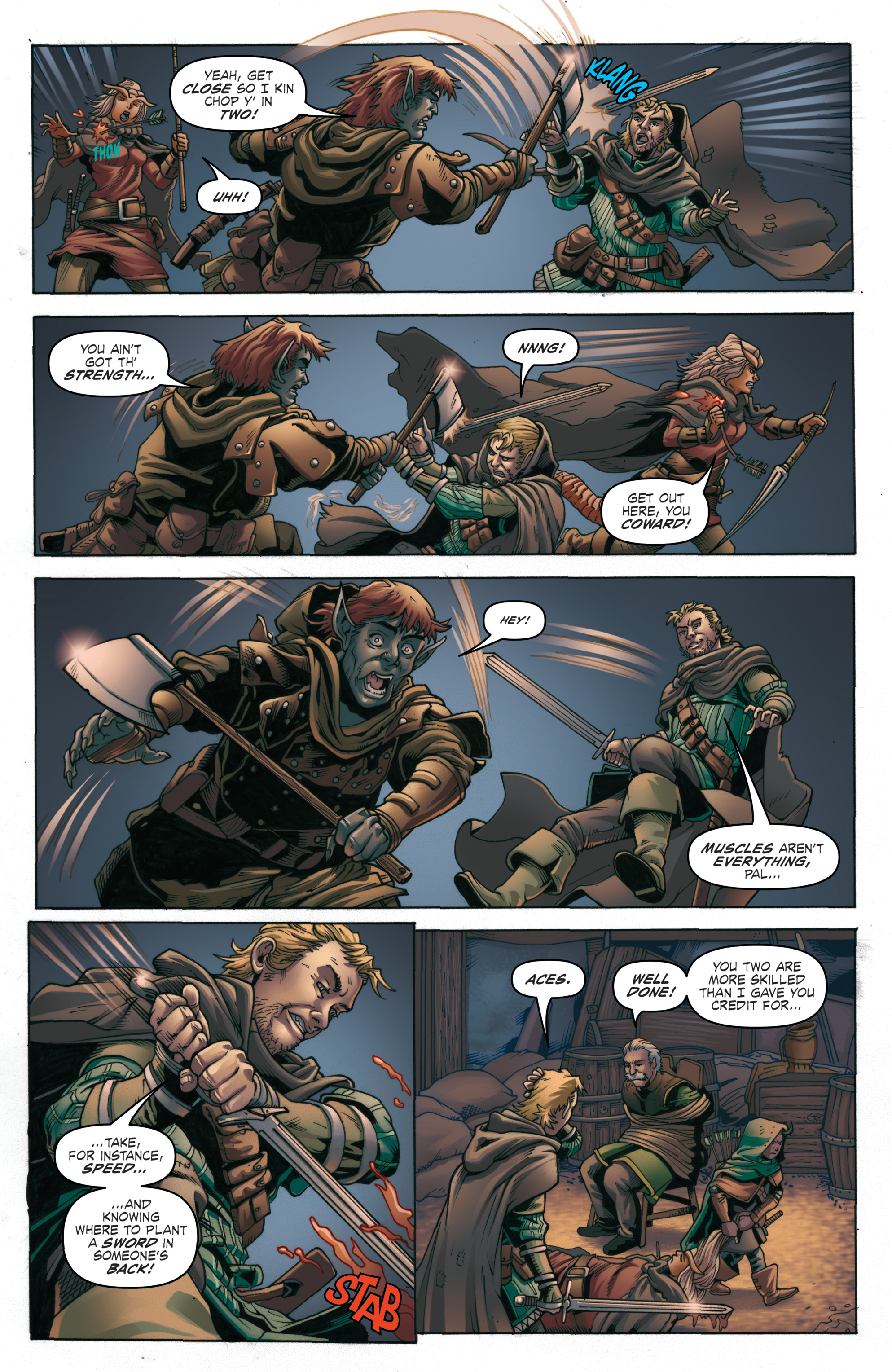 Read online Dungeons & Dragons: Evil At Baldur's Gate comic -  Issue # _TPB - 37