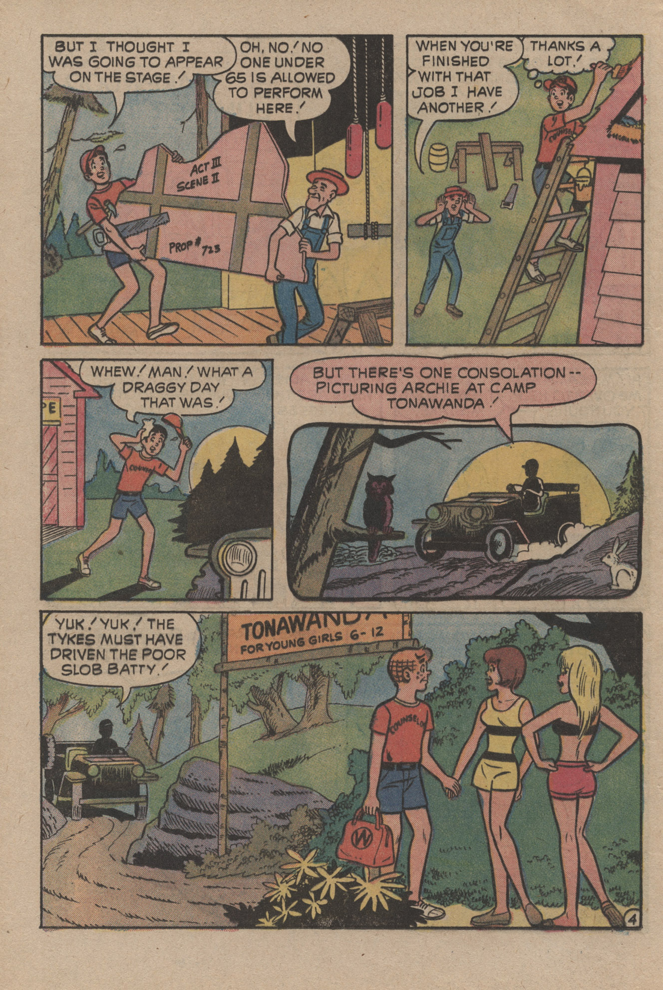 Read online Reggie and Me (1966) comic -  Issue #66 - 16