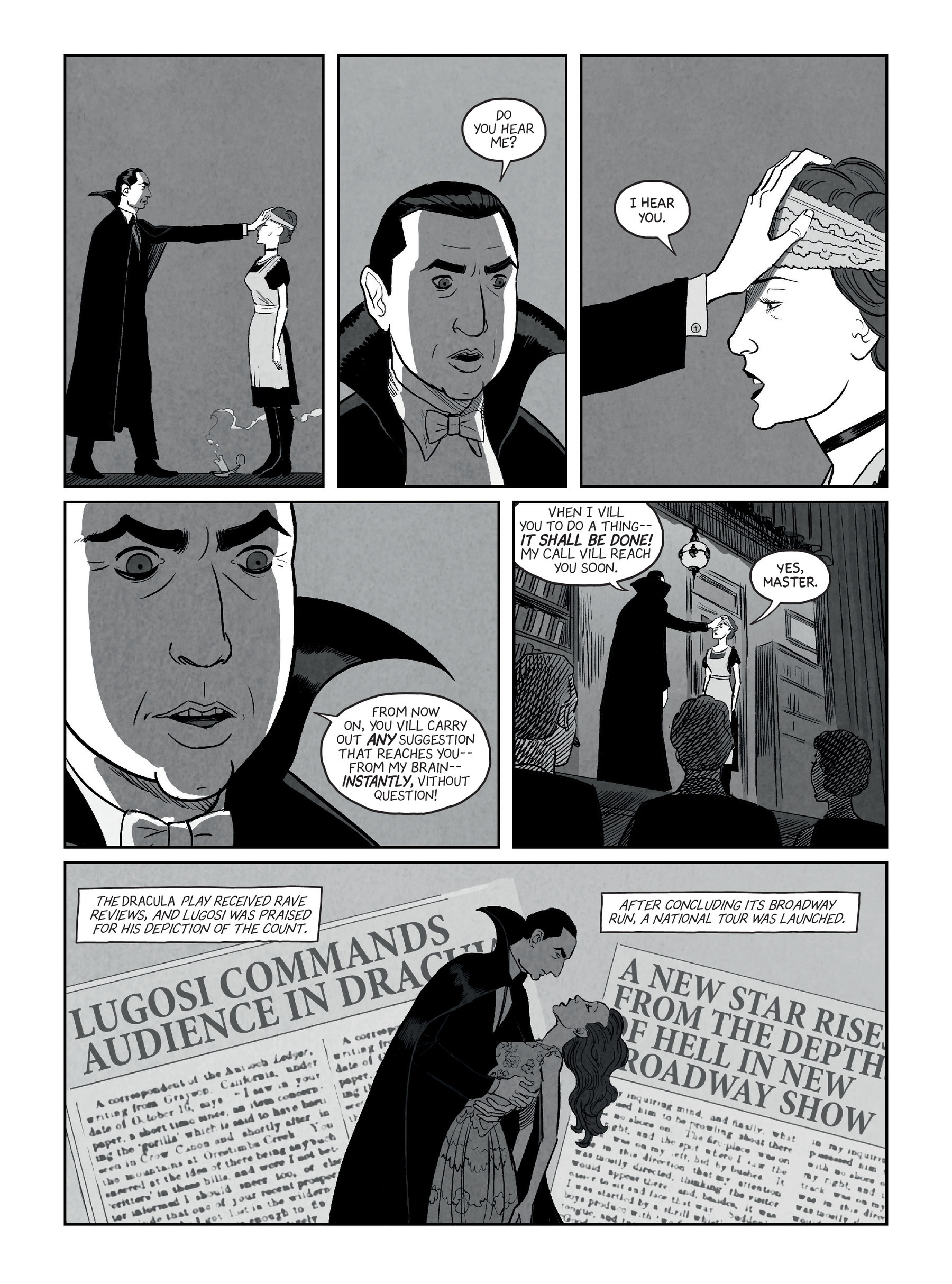 Read online Lugosi: The Rise & Fall of Hollywood's Dracula comic -  Issue # TPB (Part 1) - 51