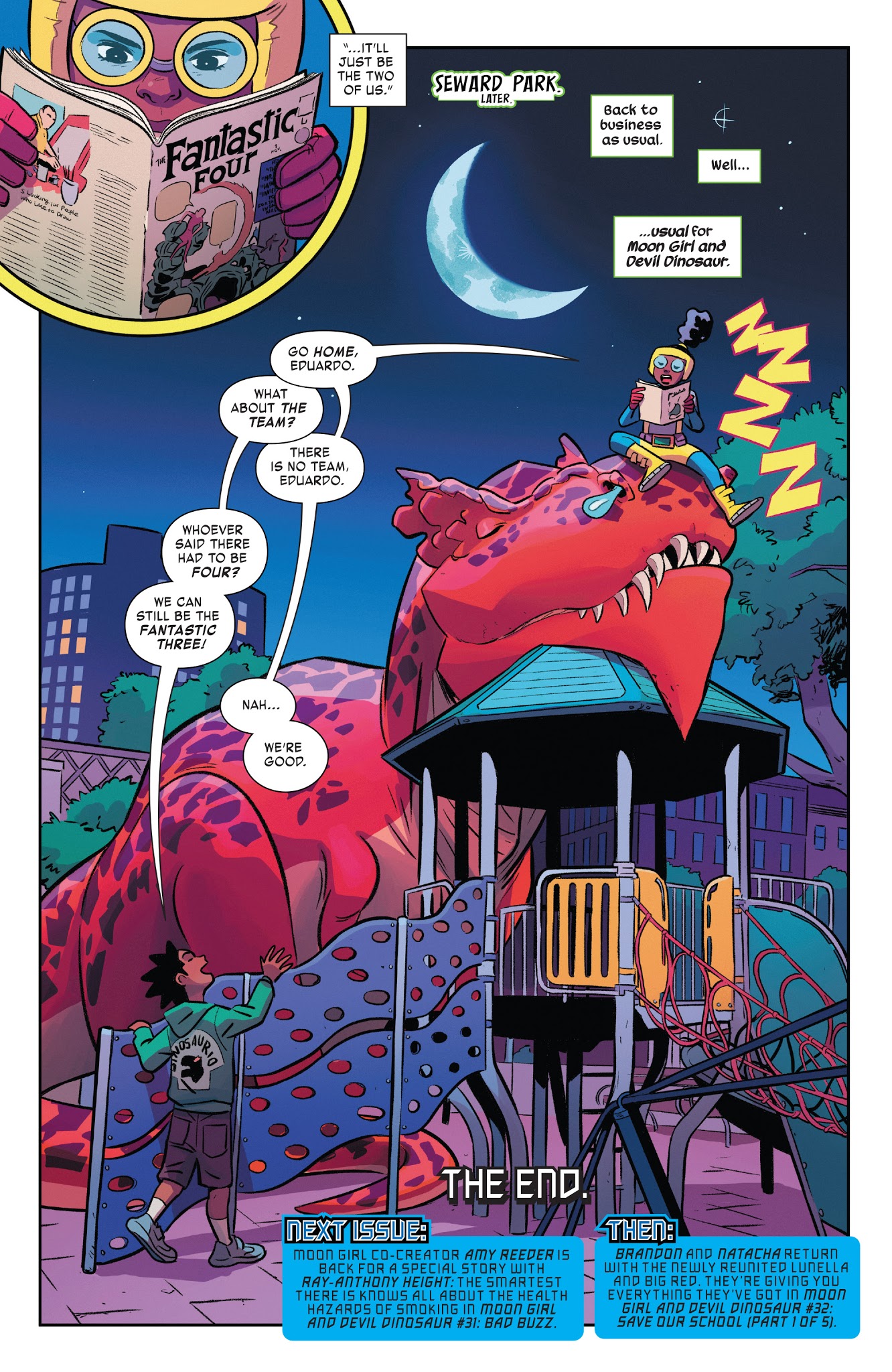 Read online Moon Girl And Devil Dinosaur comic -  Issue #30 - 21