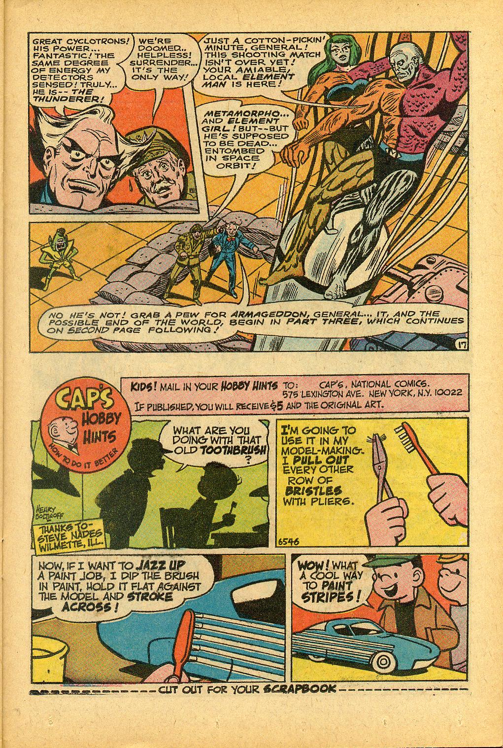 Read online Metamorpho comic -  Issue #14 - 25