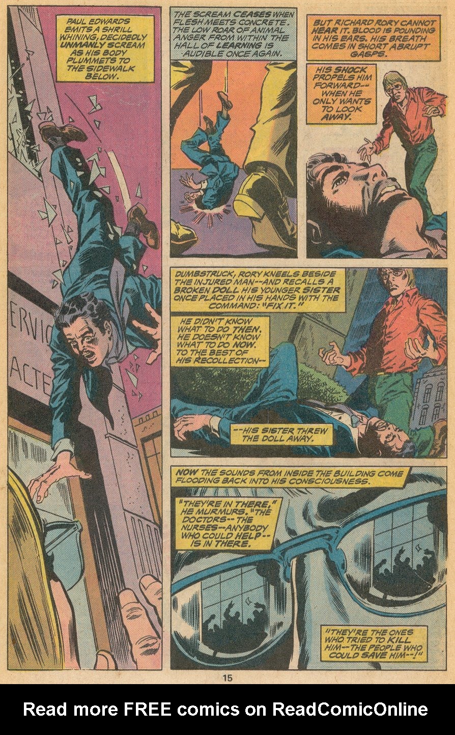 Read online Man-Thing (1974) comic -  Issue #18 - 10