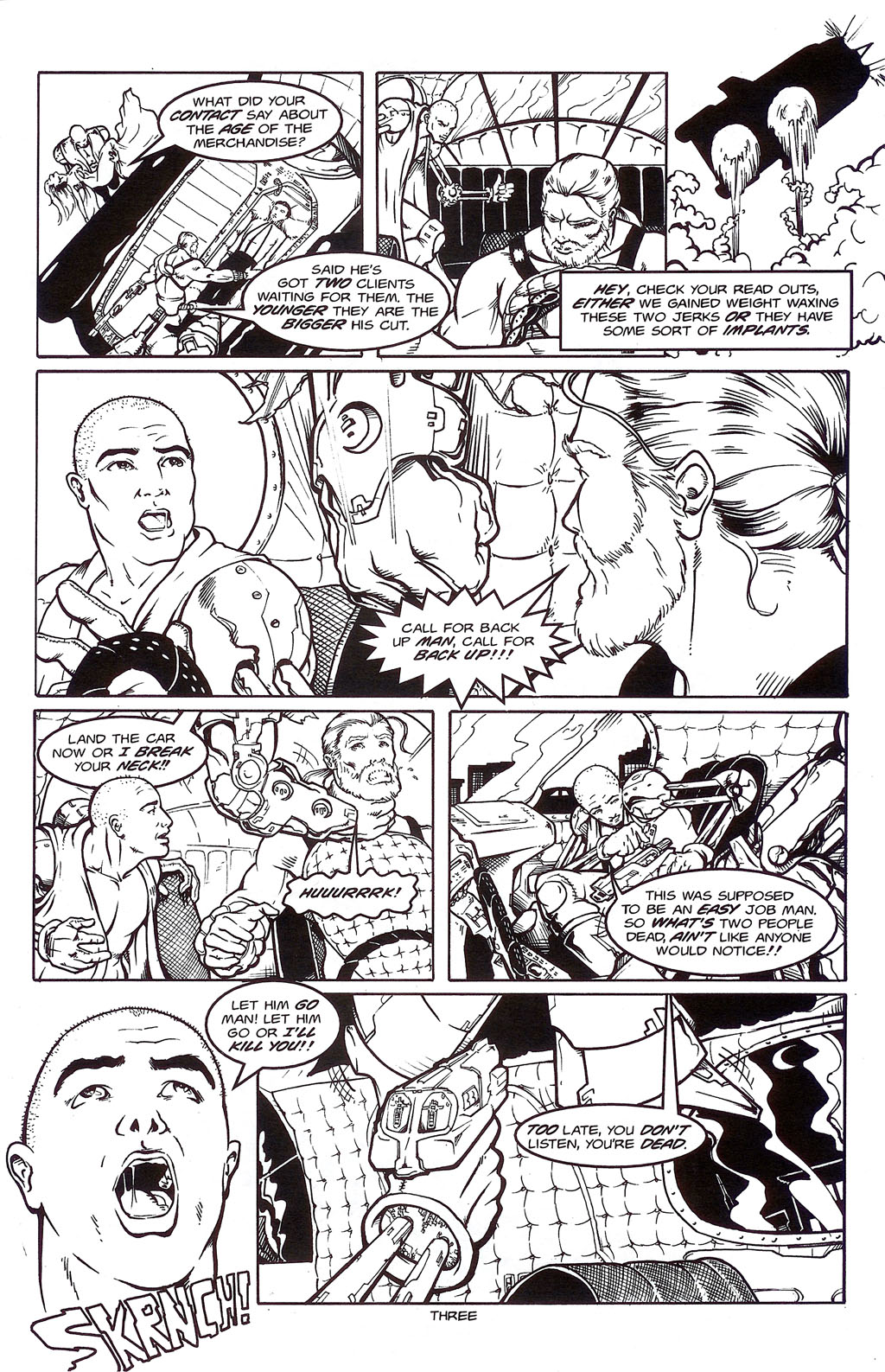 Read online Manslaughter comic -  Issue # Full - 5