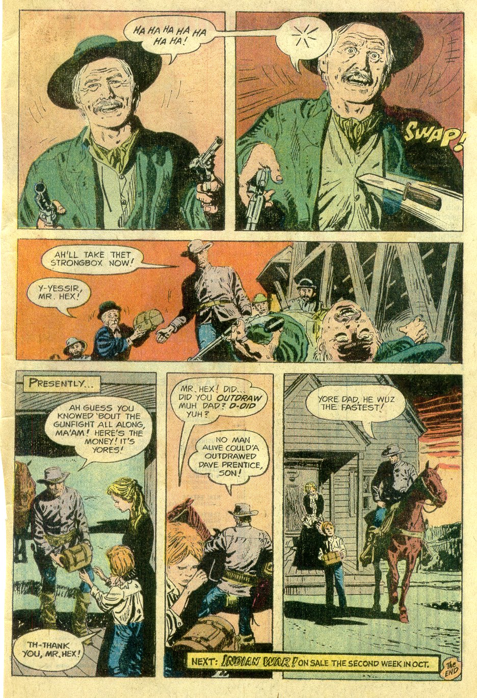 Read online Weird Western Tales (1972) comic -  Issue #31 - 25