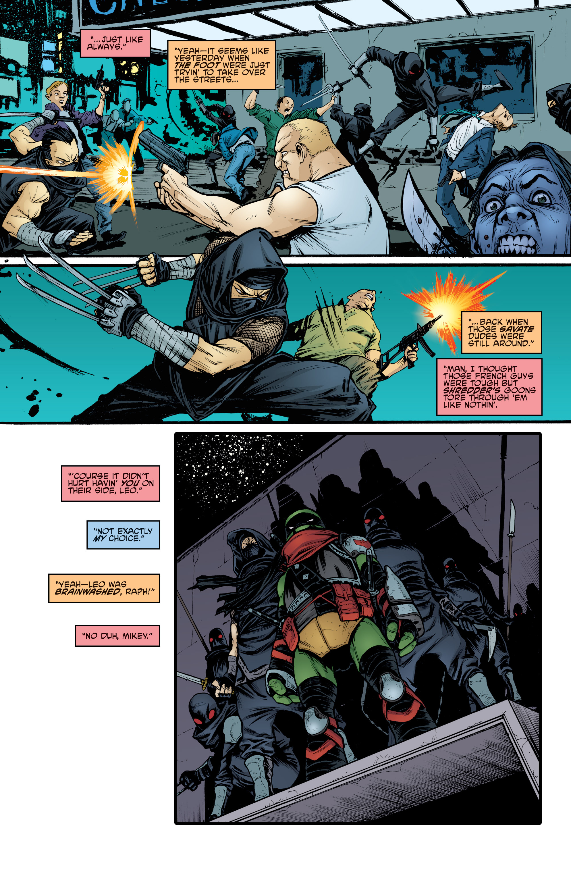 Read online Free Comic Book Day 2015 comic -  Issue # Teenage Mutant Ninja Turtles - Prelude to Vengeance - 8