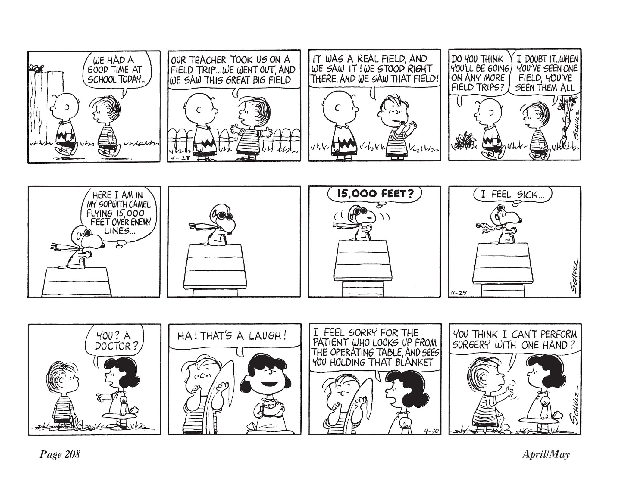 Read online The Complete Peanuts comic -  Issue # TPB 8 - 220