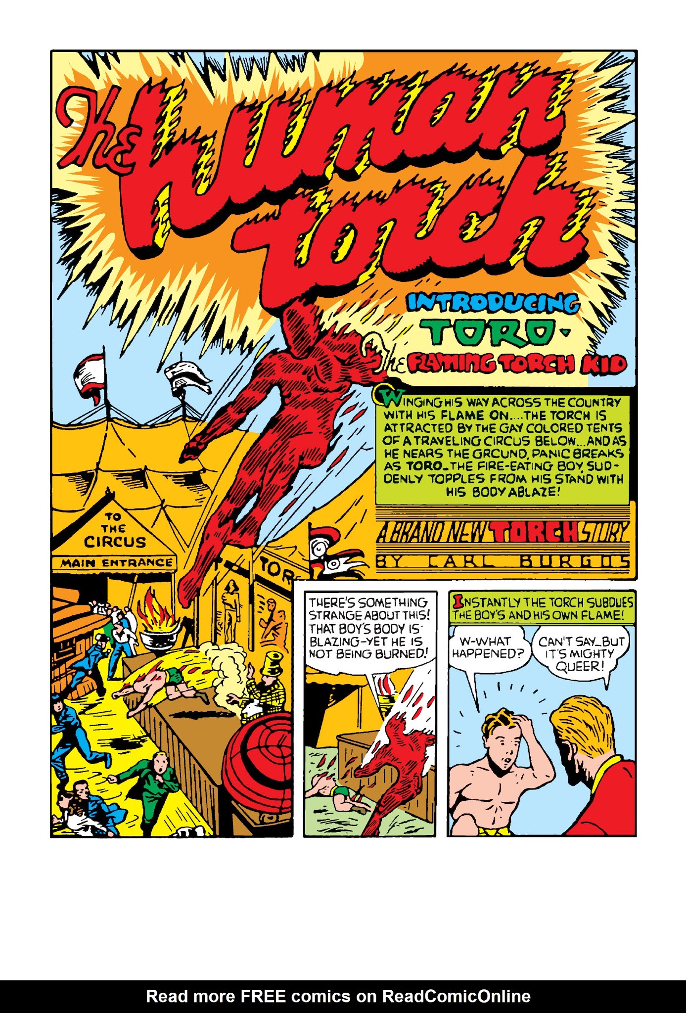 Read online Marvel Masterworks: Golden Age Human Torch comic -  Issue # TPB 1 (Part 1) - 10