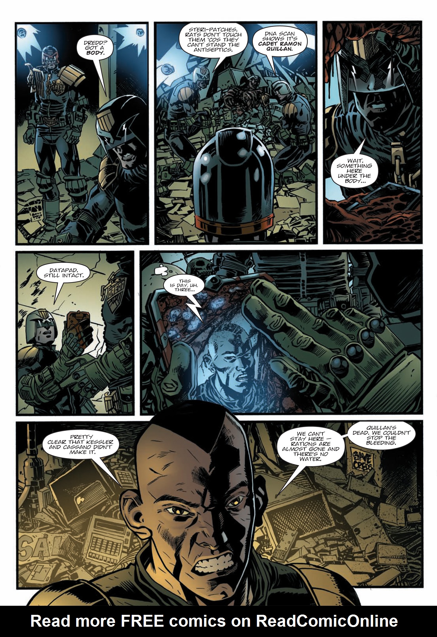 Read online Judge Dredd: Day of Chaos: Fallout comic -  Issue # TPB (Part 2) - 29