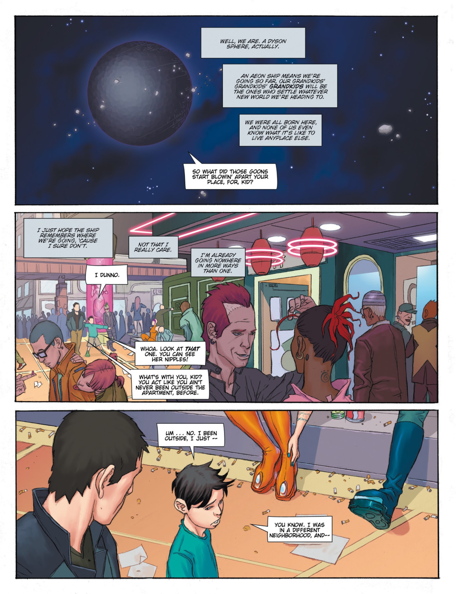 Read online Flywires comic -  Issue #1 - 18