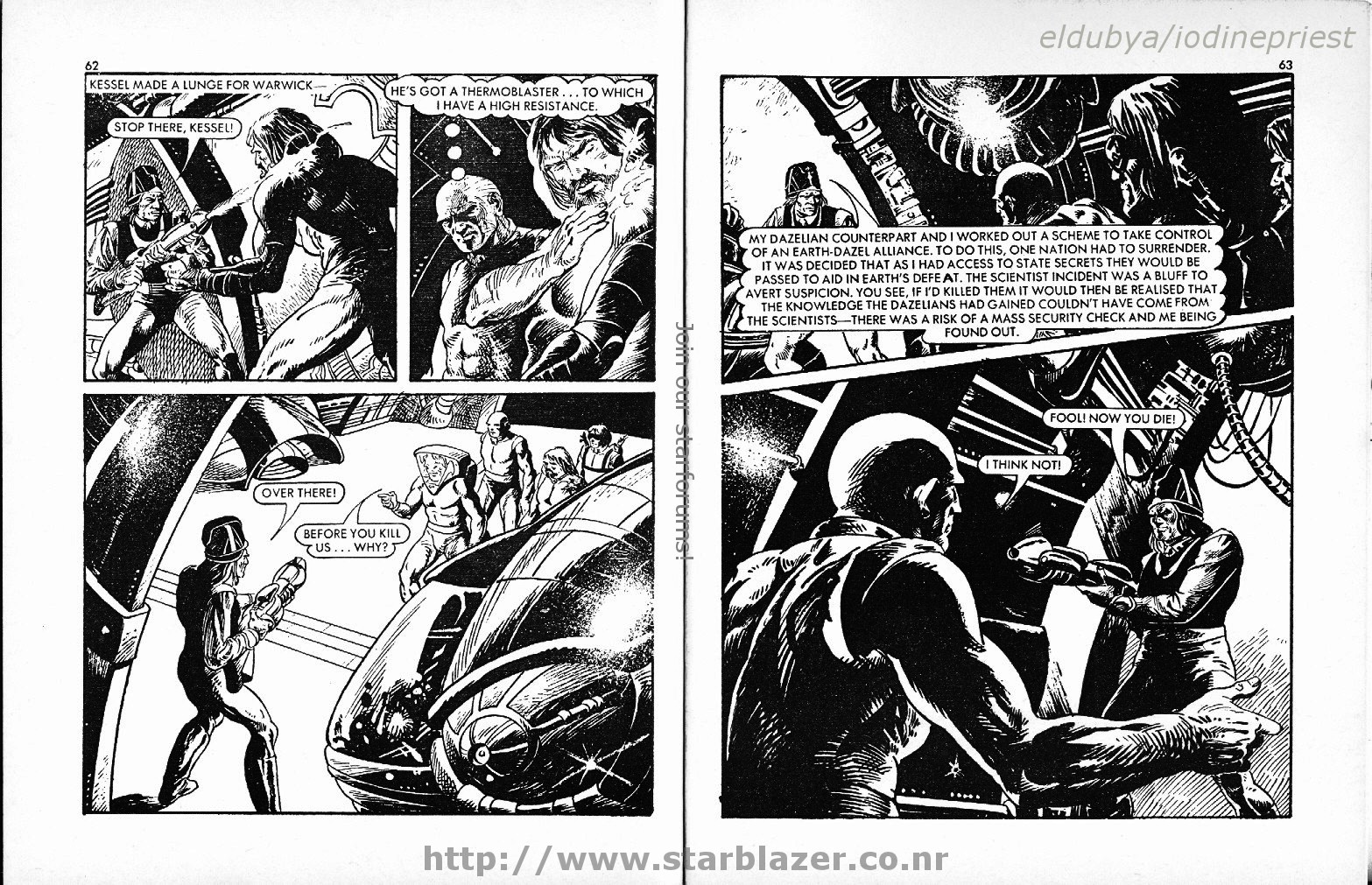 Read online Starblazer comic -  Issue #138 - 33