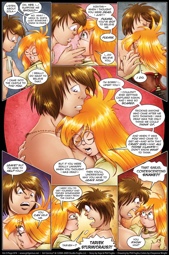 Read online Girl Genius (2002) comic -  Issue #9 - 75