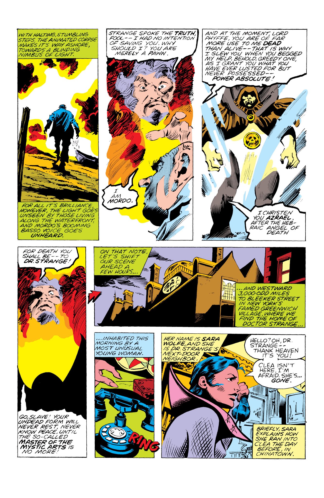 Read online Marvel Masterworks: Doctor Strange comic -  Issue # TPB 8 (Part 1) - 50