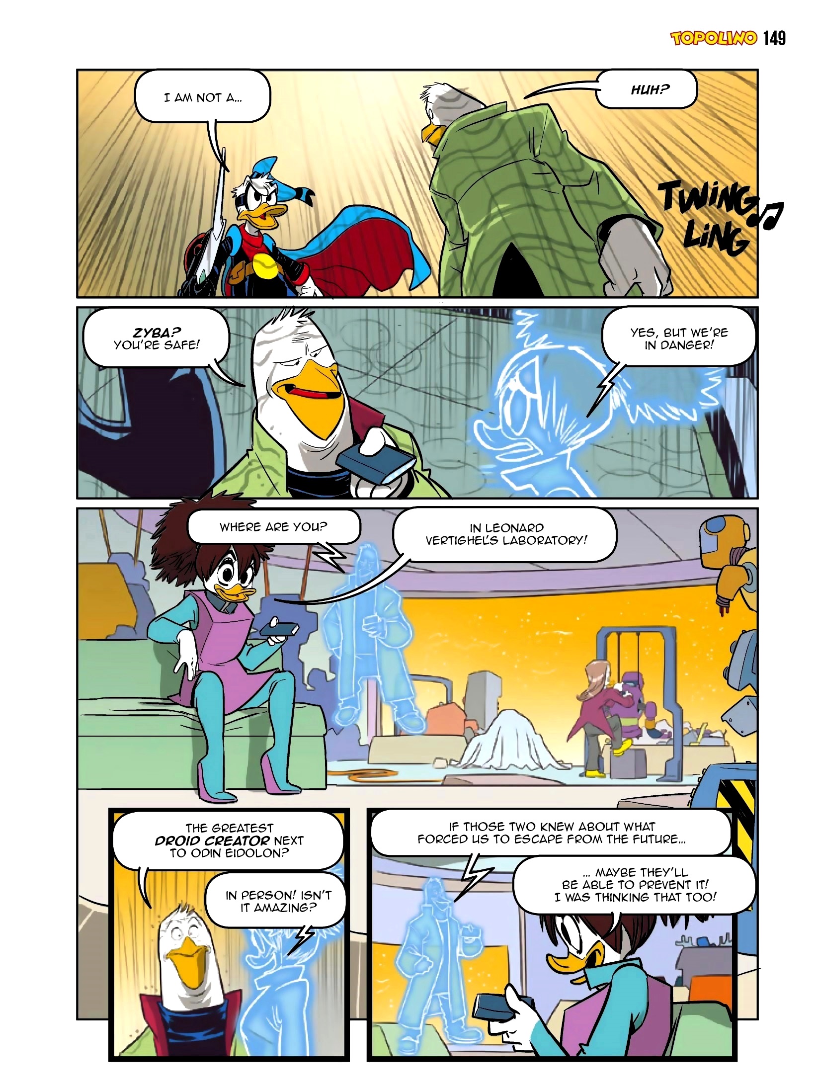 Read online Paperinik New Adventures: Might and Power comic -  Issue # TPB 7 - 55