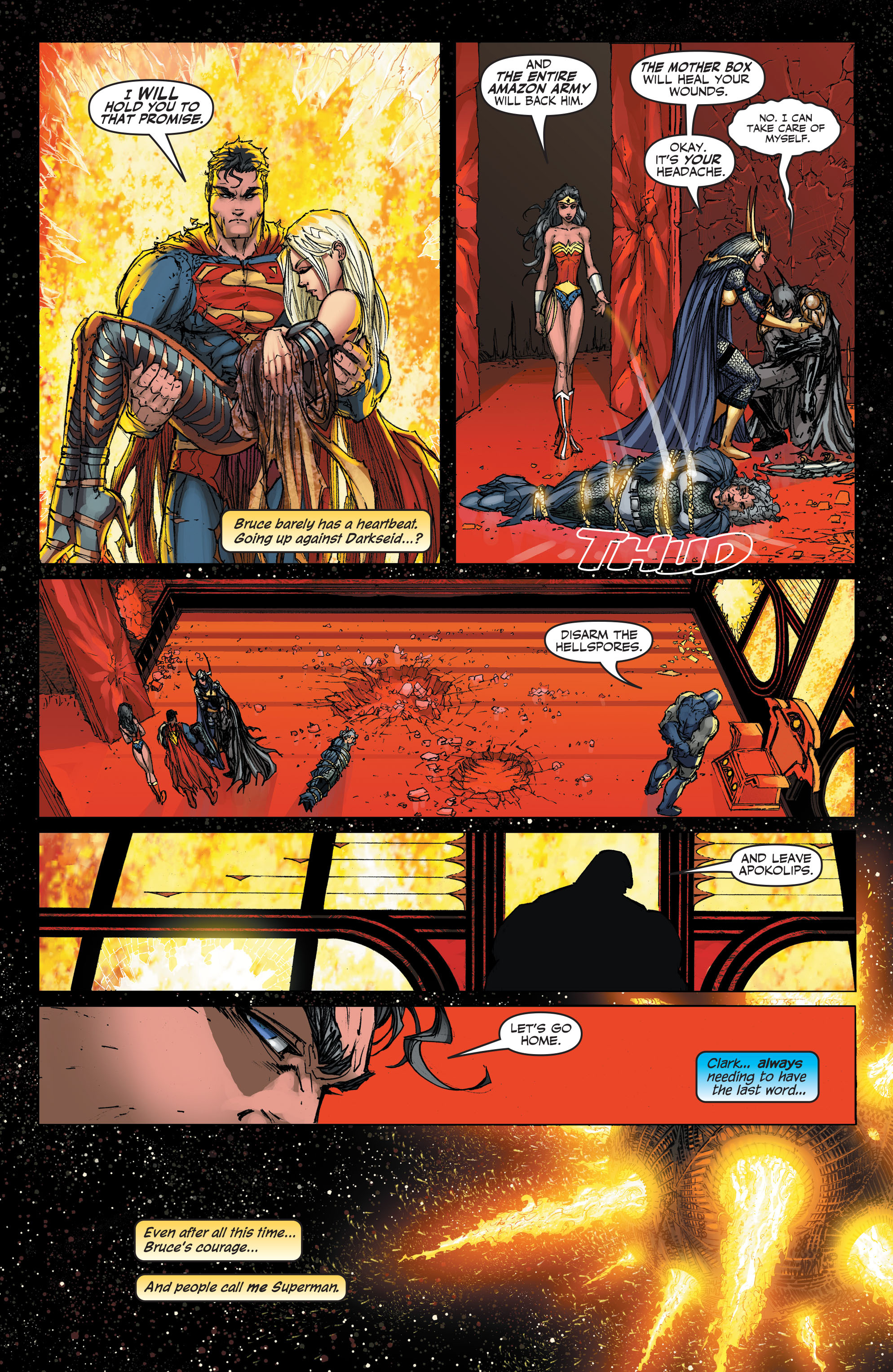 Read online Superman vs. Darkseid comic -  Issue # TPB - 123