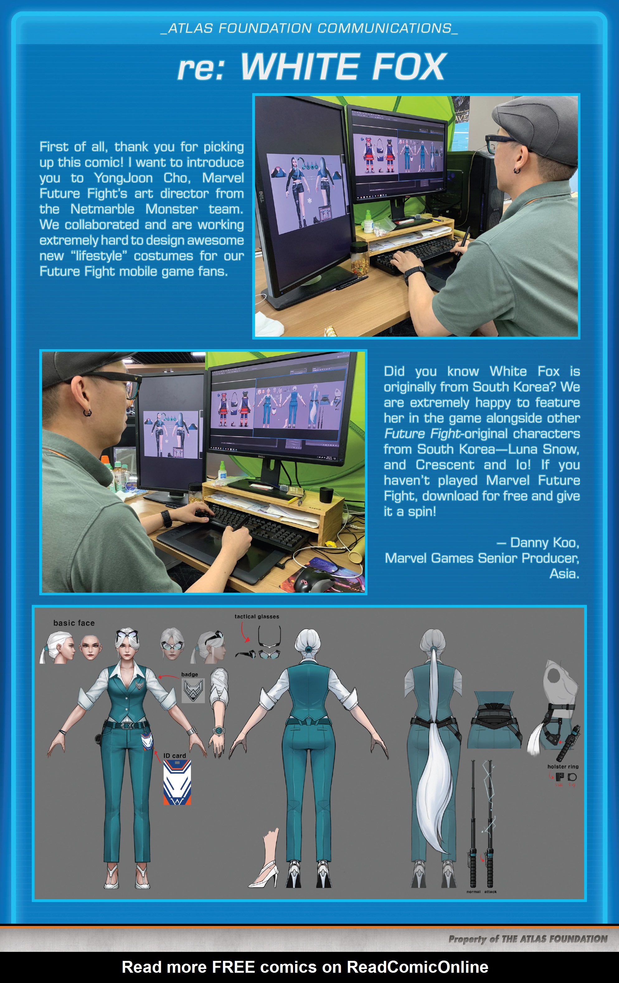 Read online Future Fight Firsts: Luna Snow comic -  Issue #Future Fight Firsts White Fox - 34