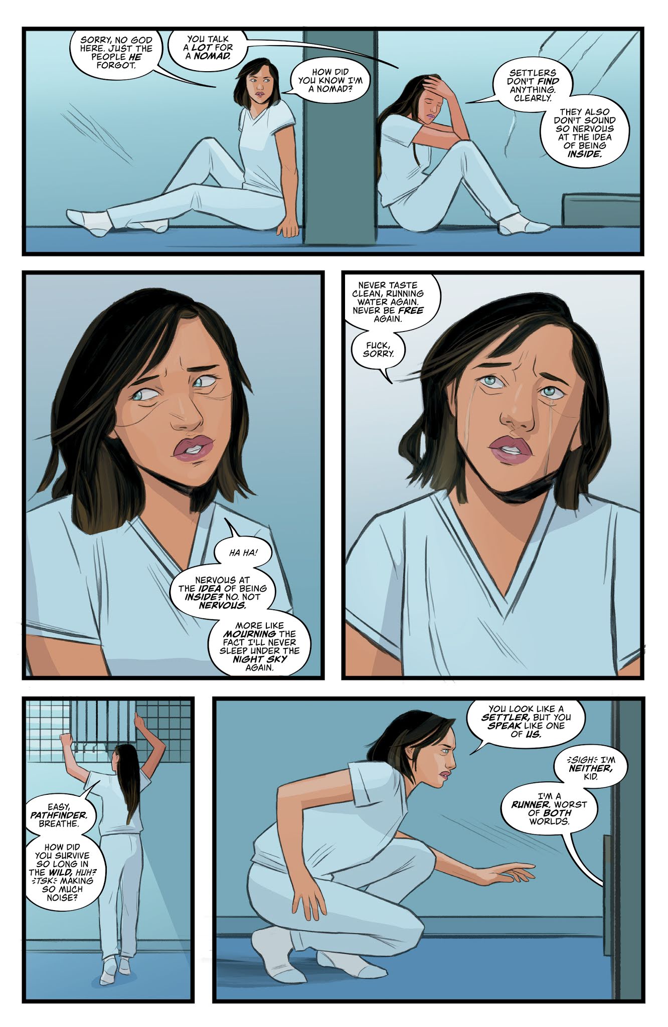 Read online The Wilds comic -  Issue #3 - 7