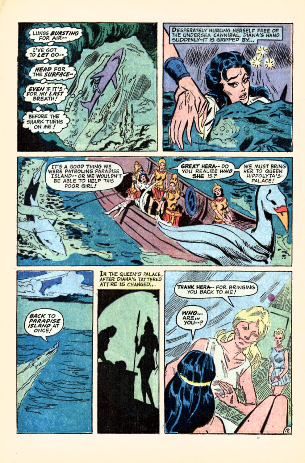 Read online Wonder Woman (1942) comic -  Issue #204 - 12