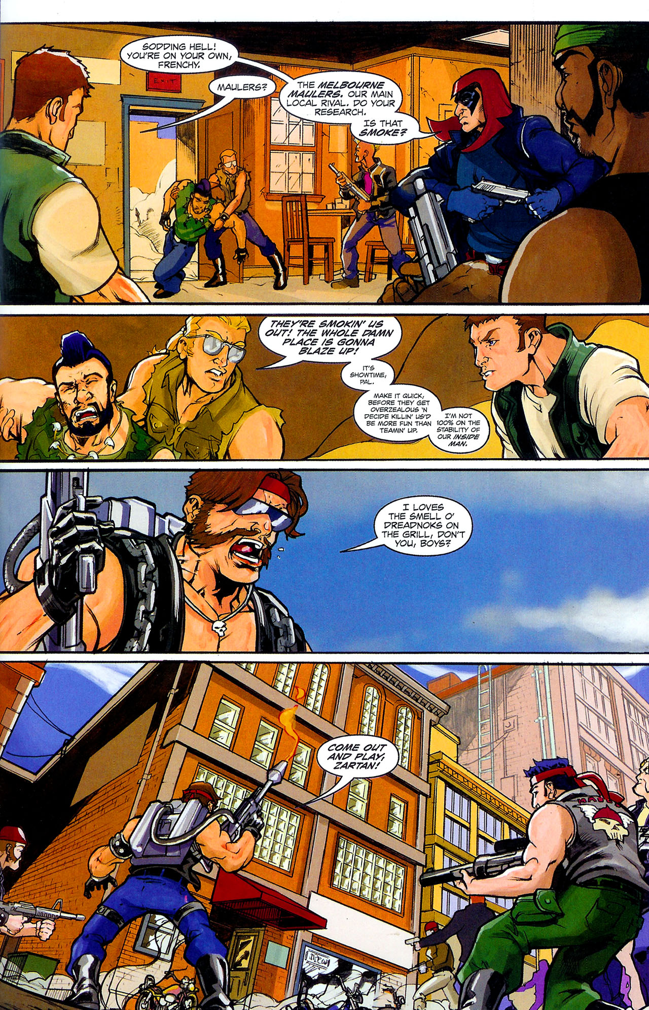 Read online G.I. Joe Dreadnoks: Declassified comic -  Issue #3 - 16