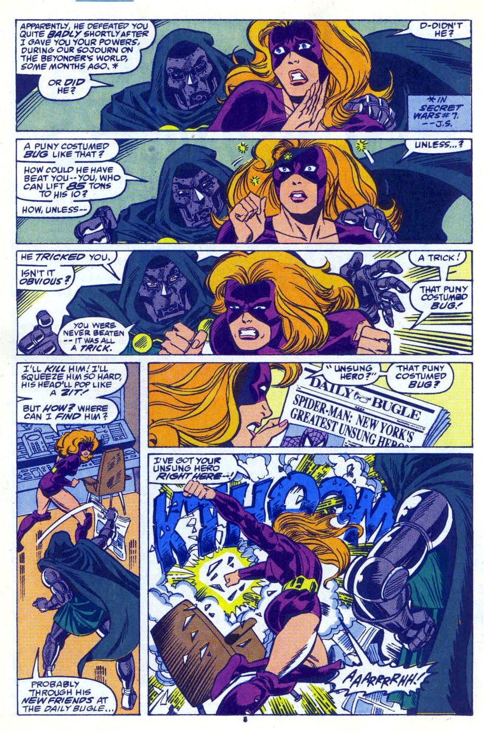 Read online Web of Spider-Man (1985) comic -  Issue #59 - 8