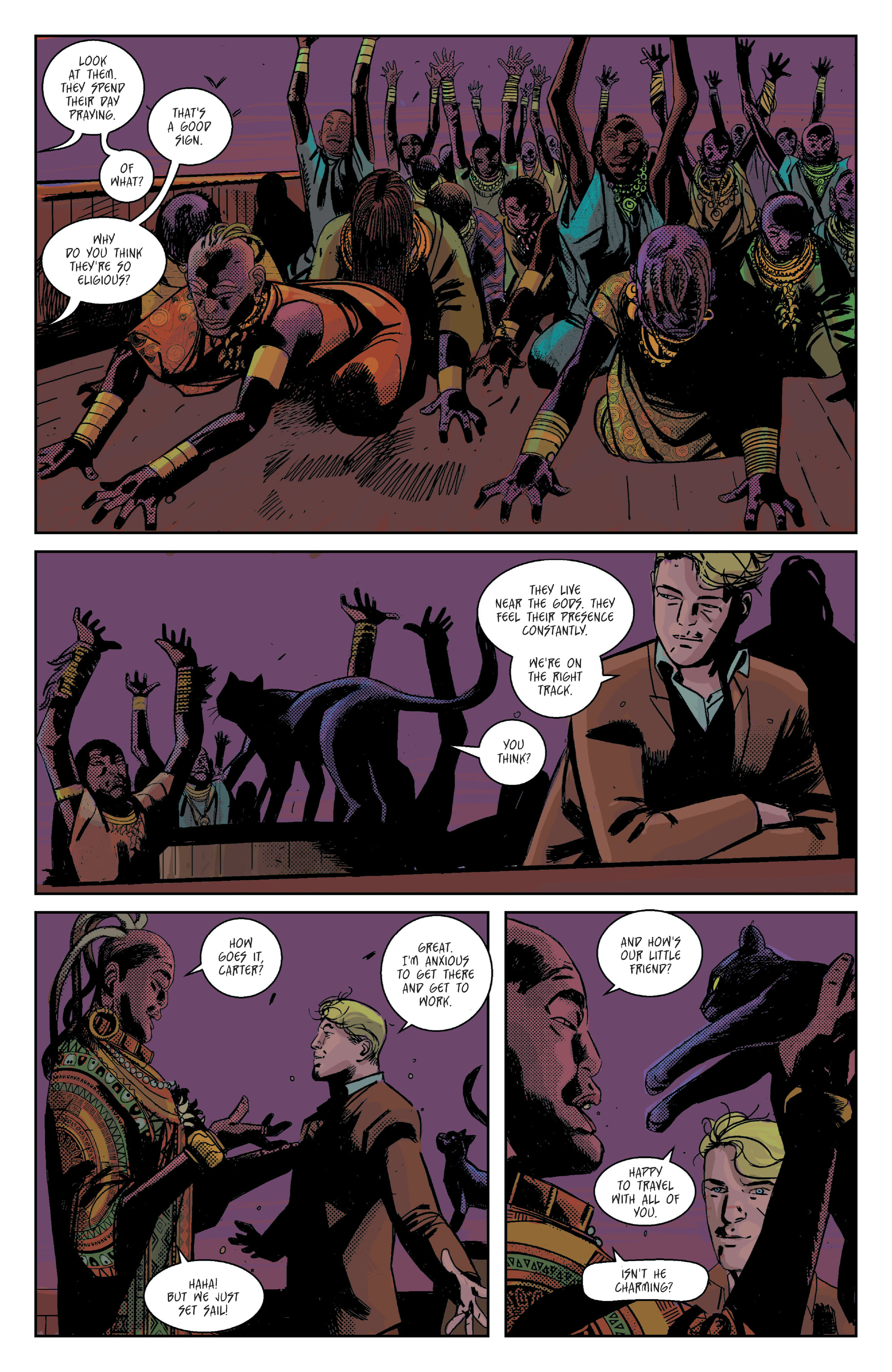 Read online Lovecraft Unknown Kadath comic -  Issue #5 - 23