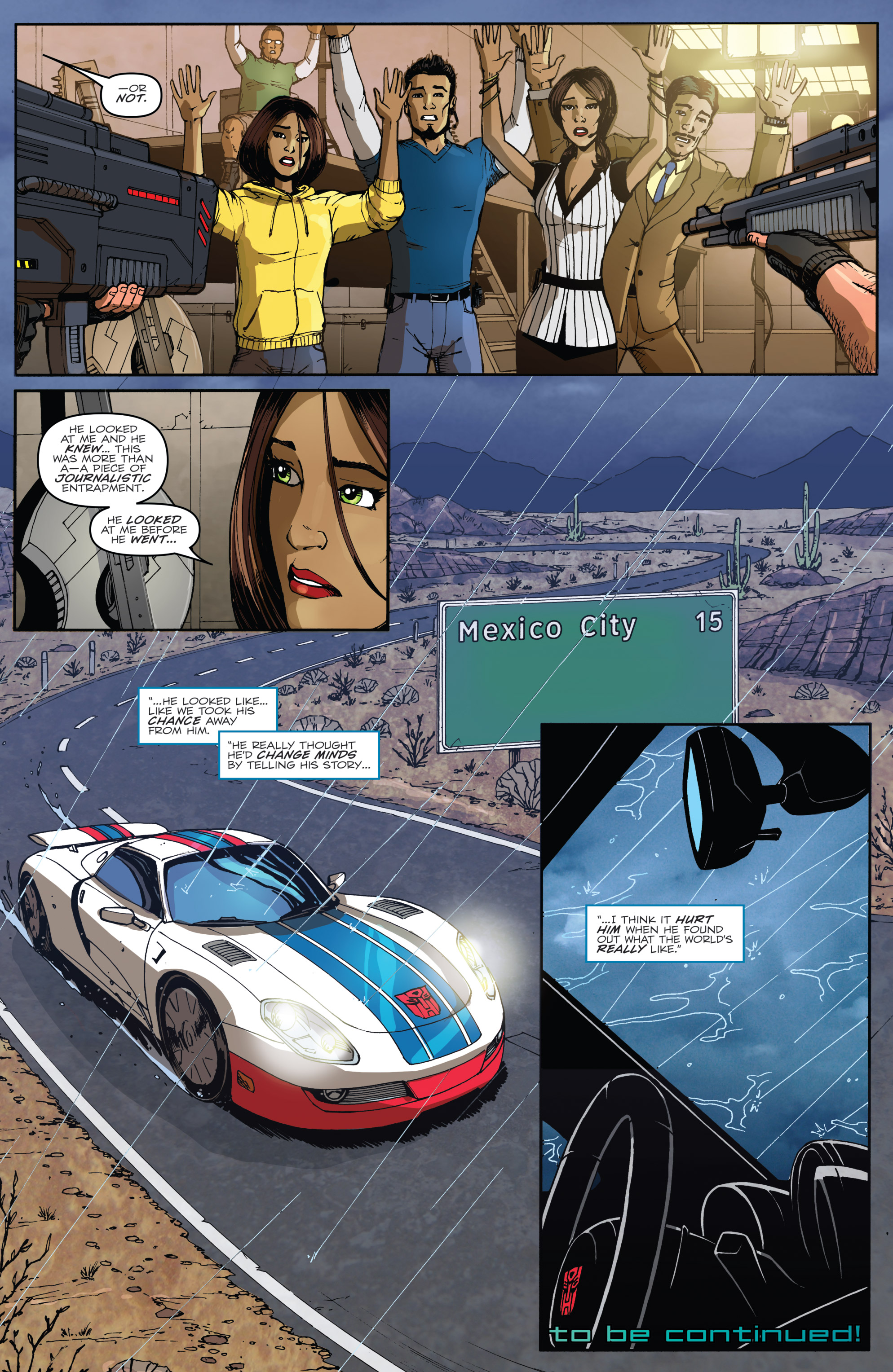 Read online Optimus Prime comic -  Issue #8 - 24