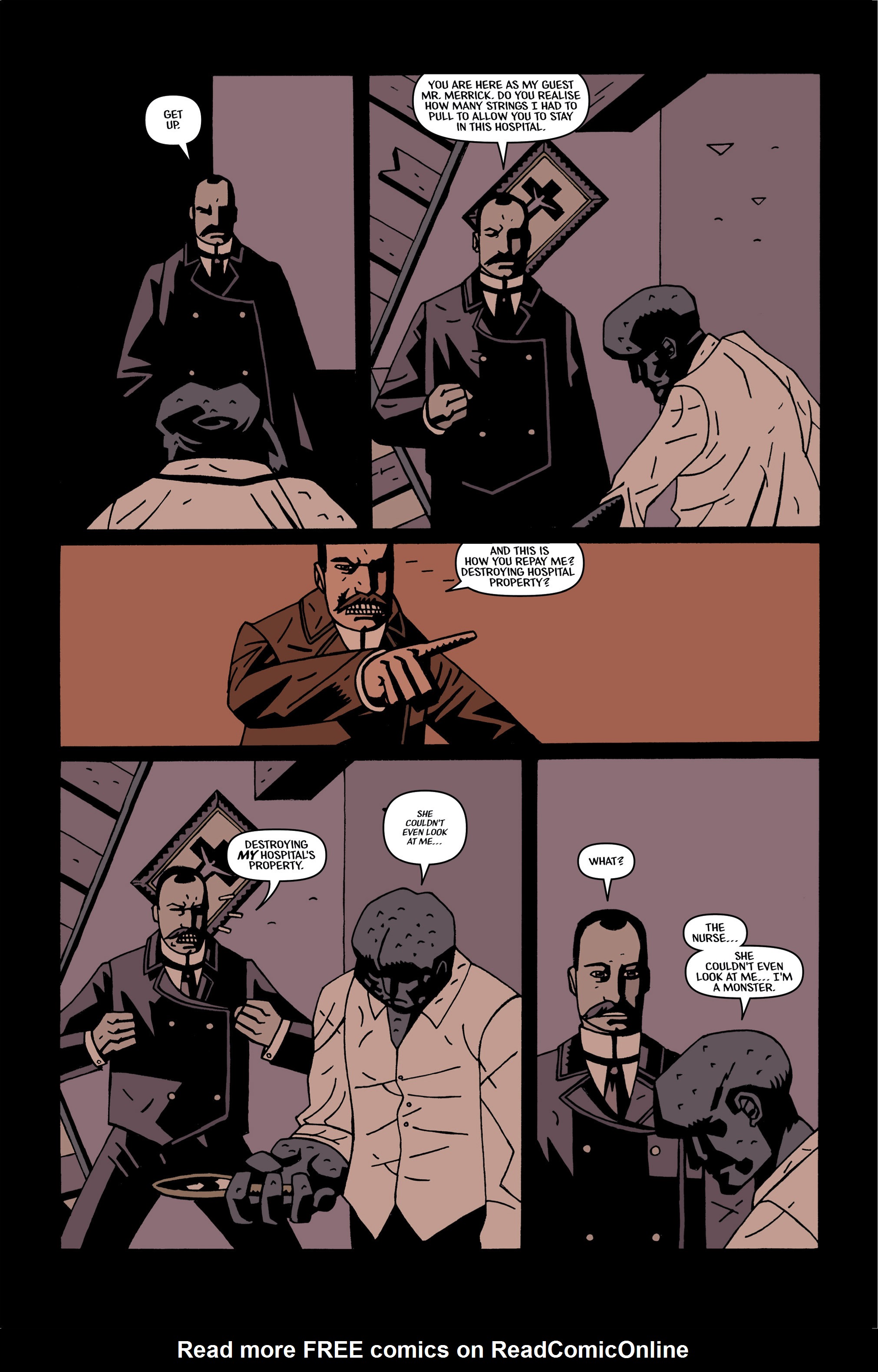 Read online Merrick: The Sensational Elephantman comic -  Issue #3 - 7