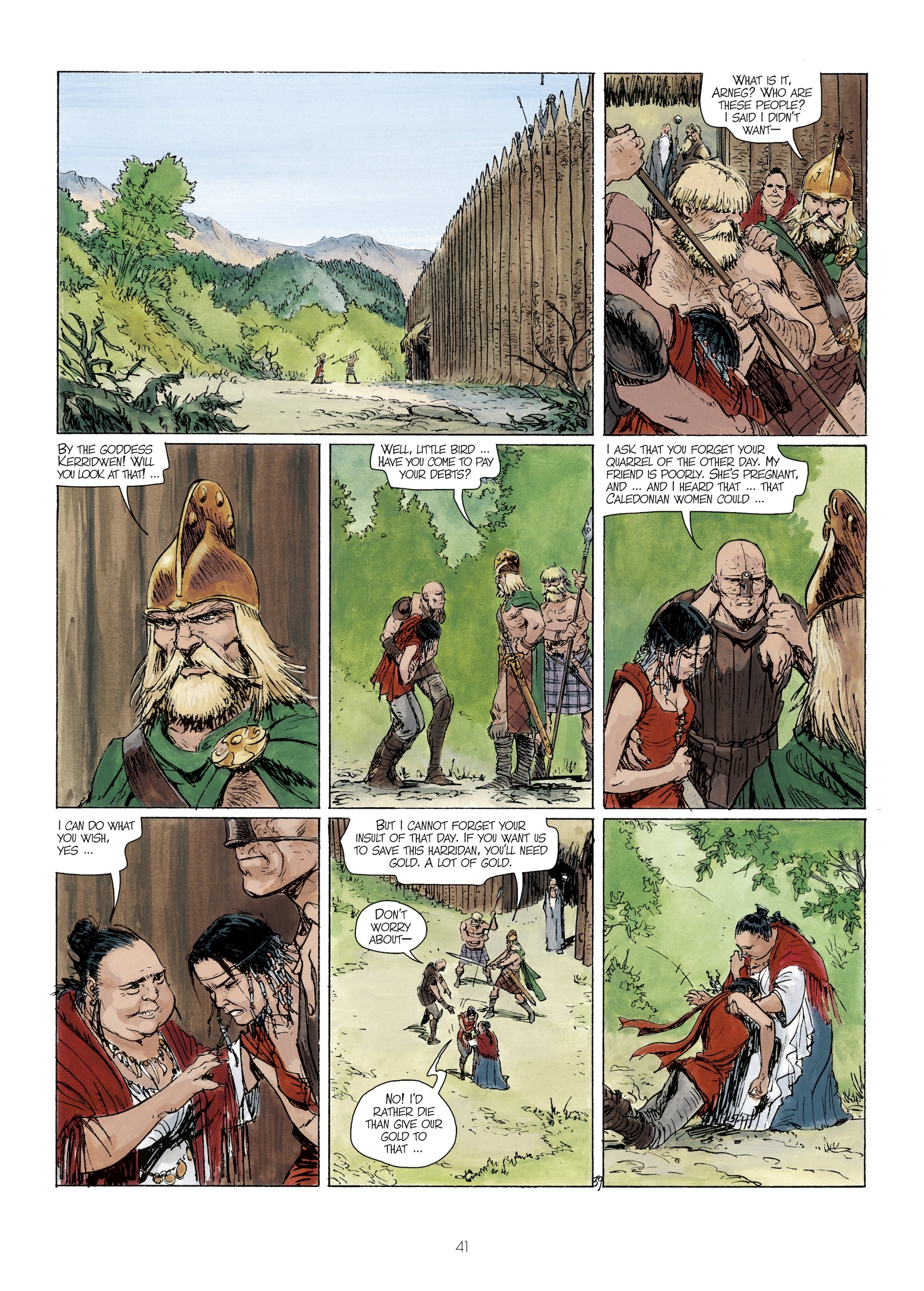 Read online Kriss of Valnor: The Valkyries' Judgement comic -  Issue # Full - 42