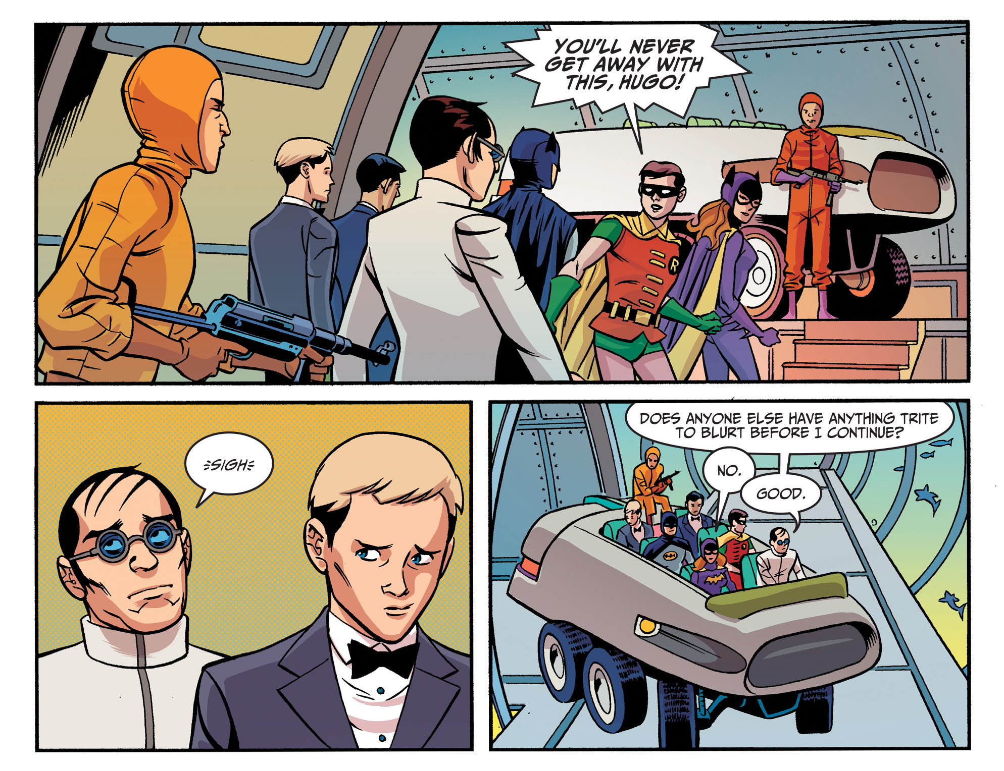 Read online Batman '66 Meets the Man from U.N.C.L.E. comic -  Issue #9 - 10