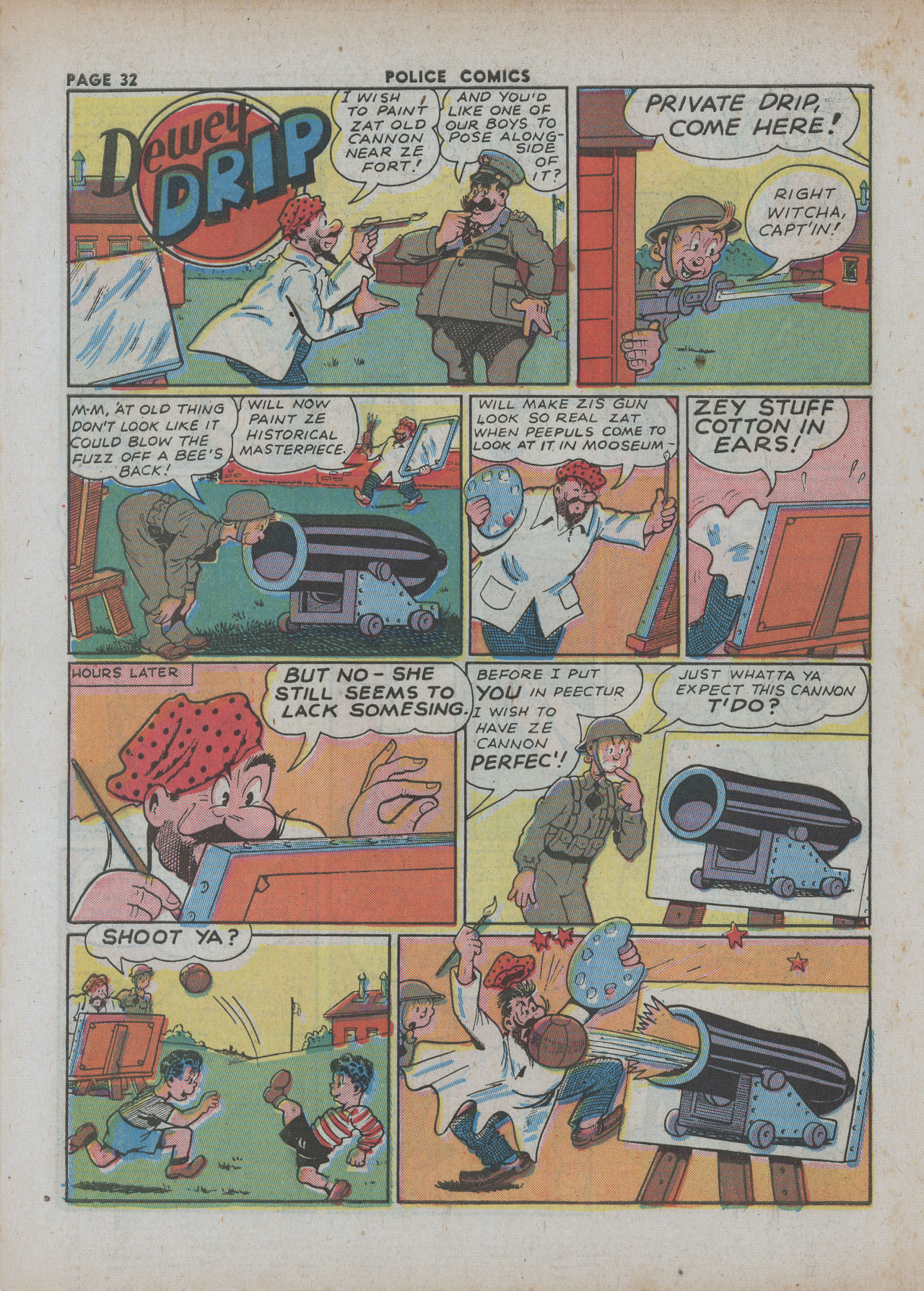 Read online Police Comics comic -  Issue #18 - 34