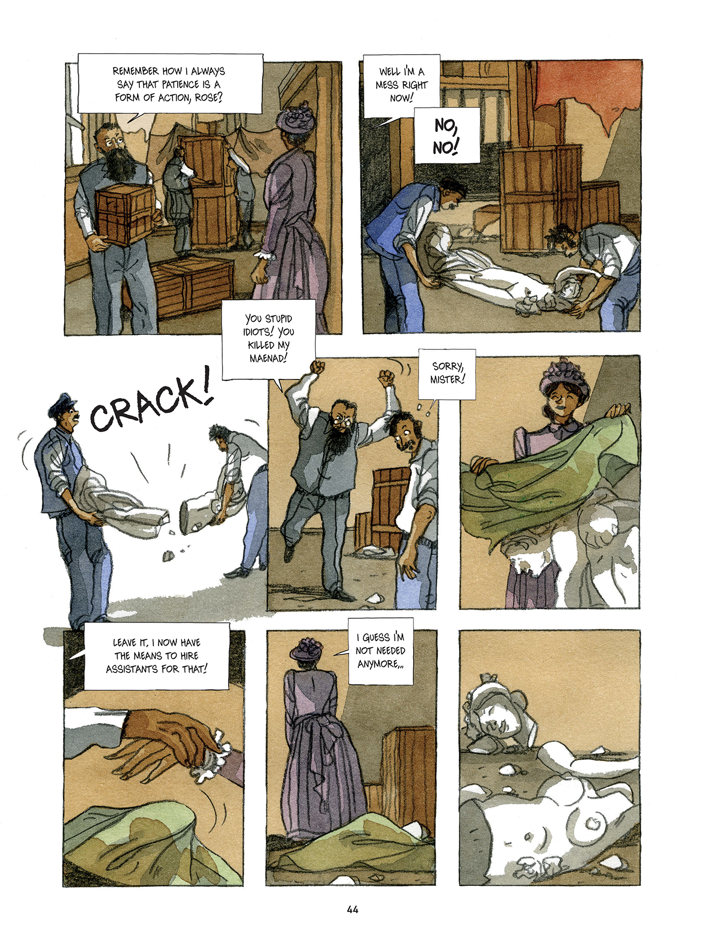 Read online Rodin: Fugit Amor, An Intimate Portrait comic -  Issue # TPB - 46
