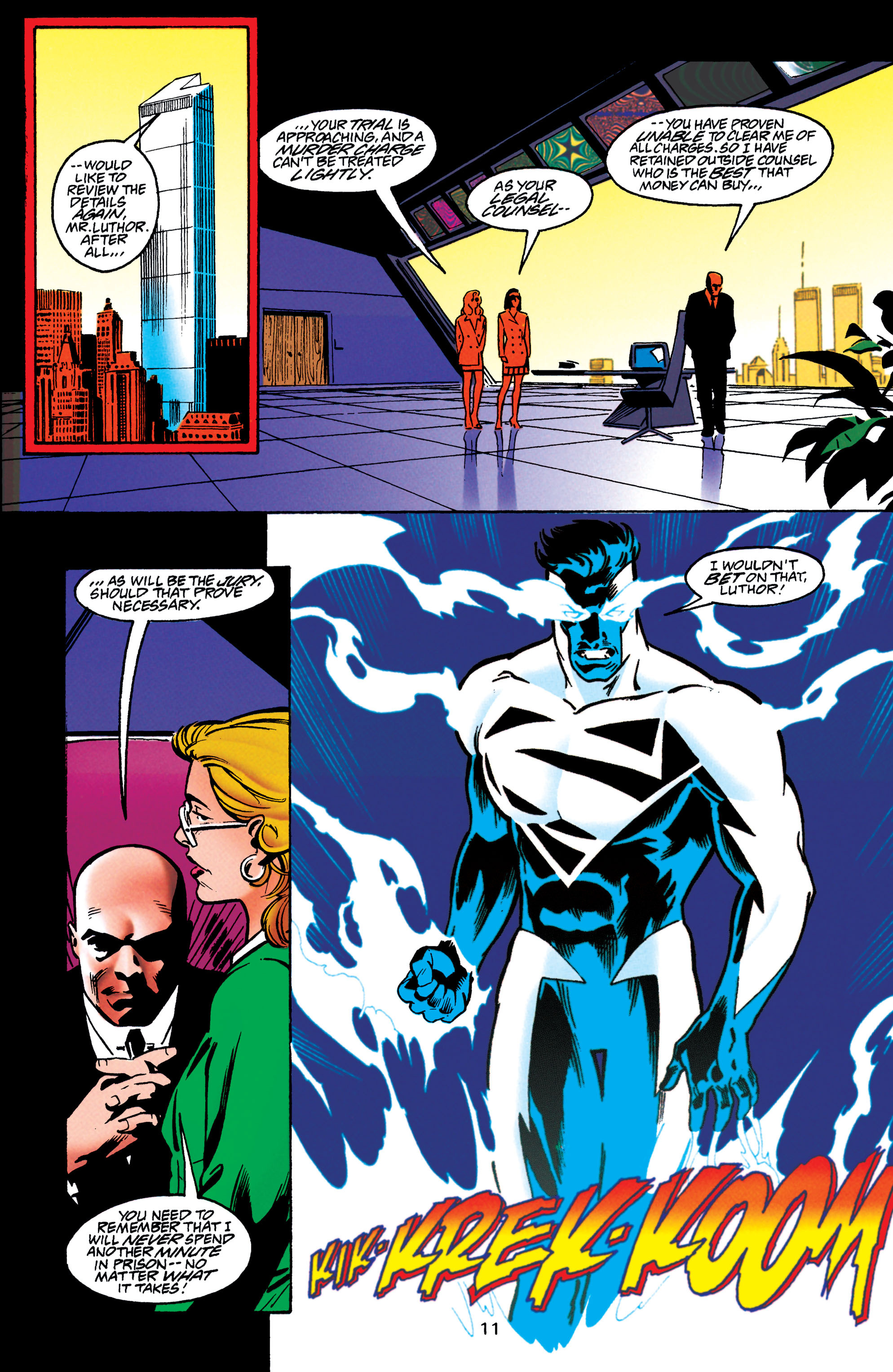 Read online Adventures of Superman (1987) comic -  Issue #548 - 12