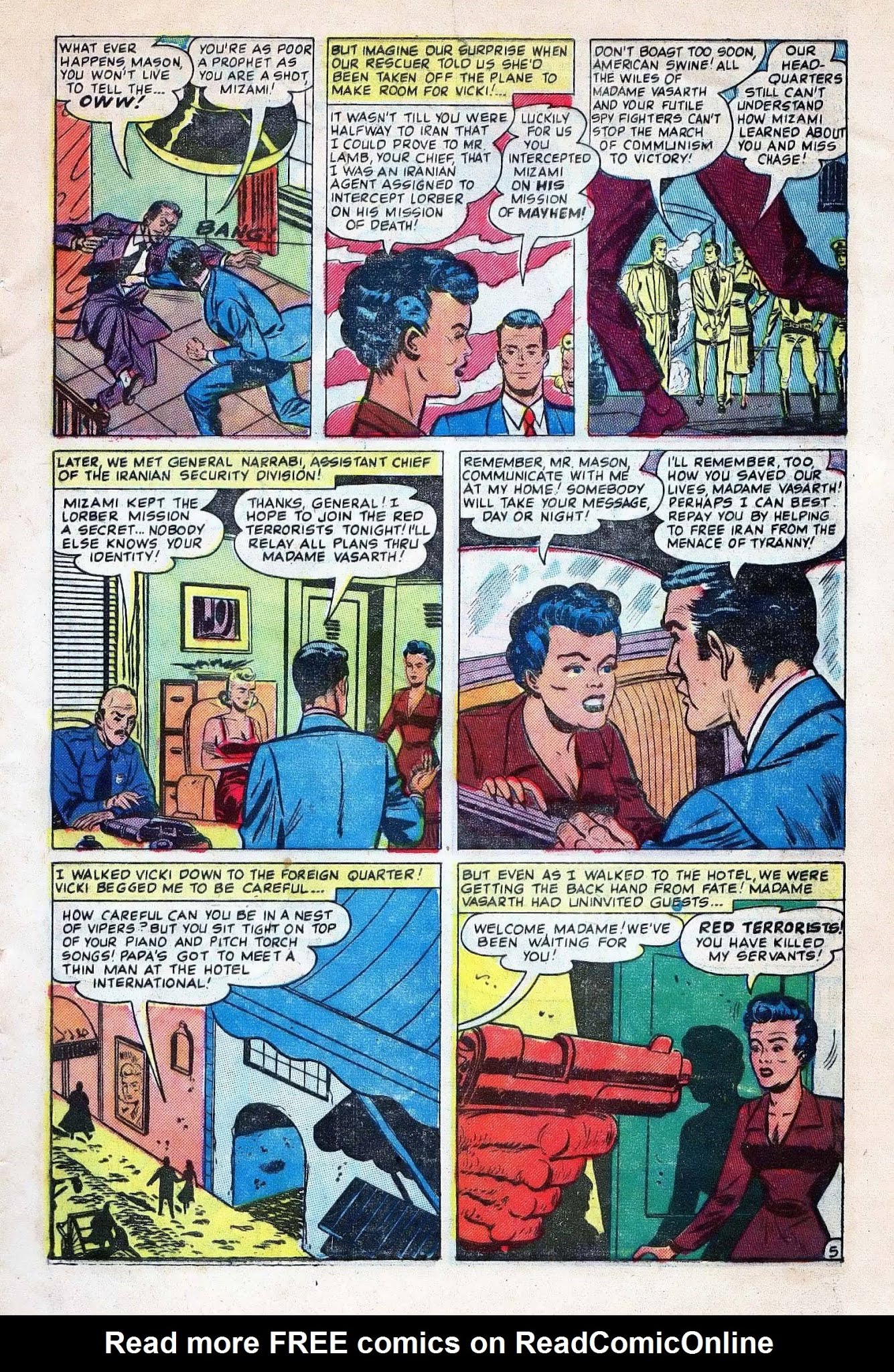 Read online Spy Fighters comic -  Issue #6 - 7