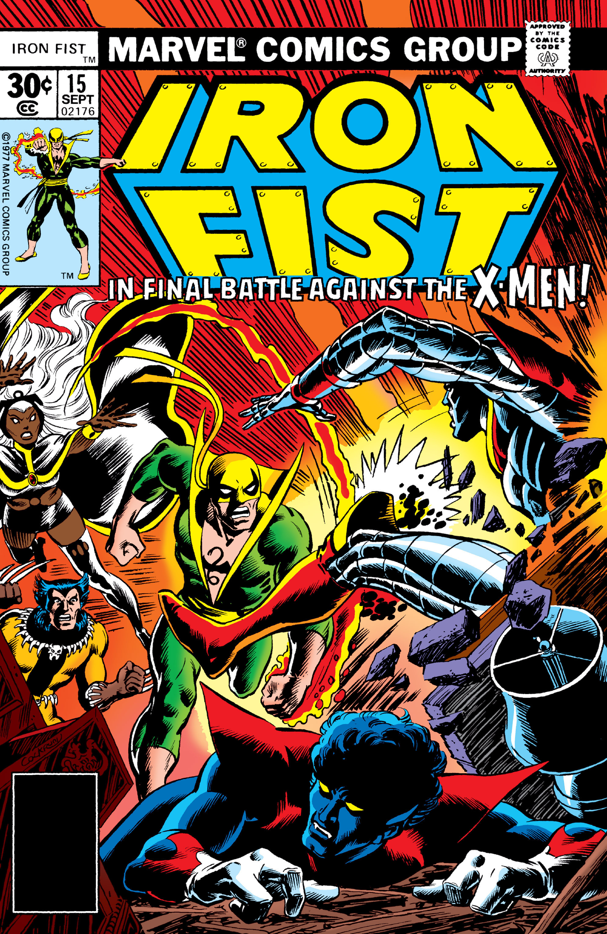 Read online Iron Fist (1975) comic -  Issue #15 - 1