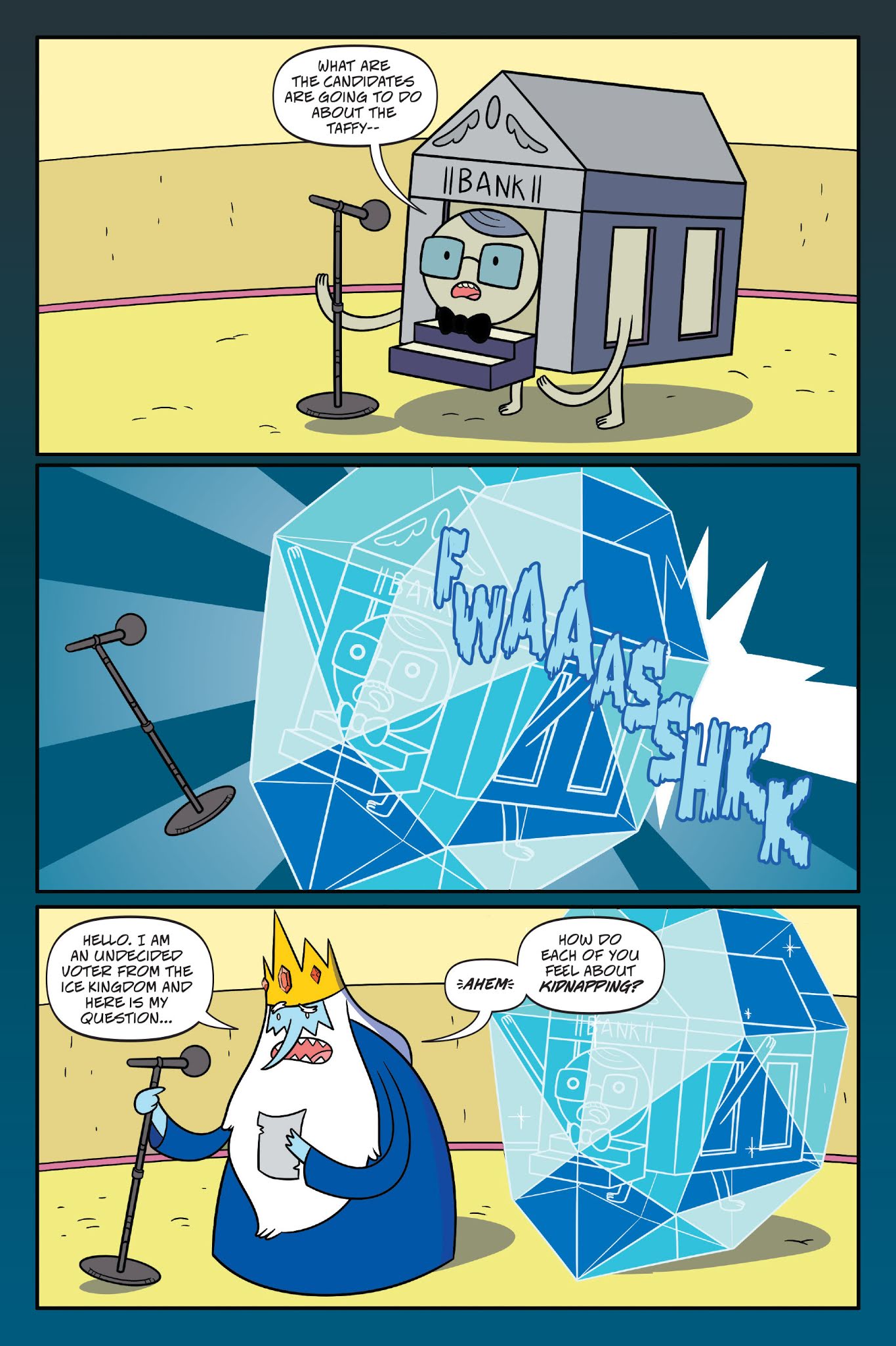 Read online Adventure Time: President Bubblegum comic -  Issue # TPB - 40