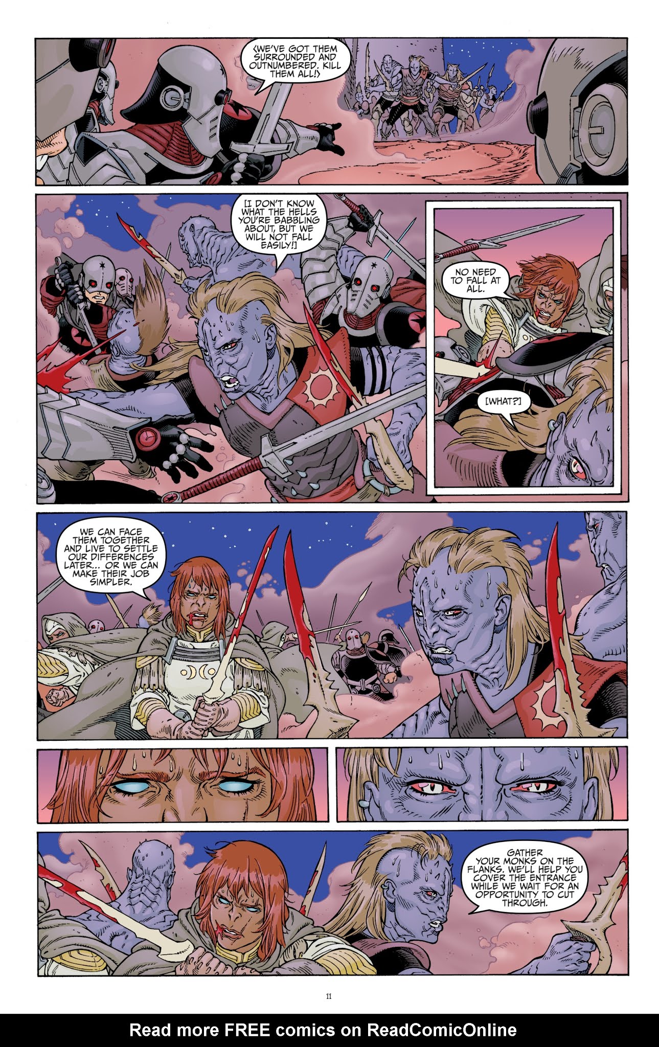 Read online Sword of Ages comic -  Issue #5 - 12