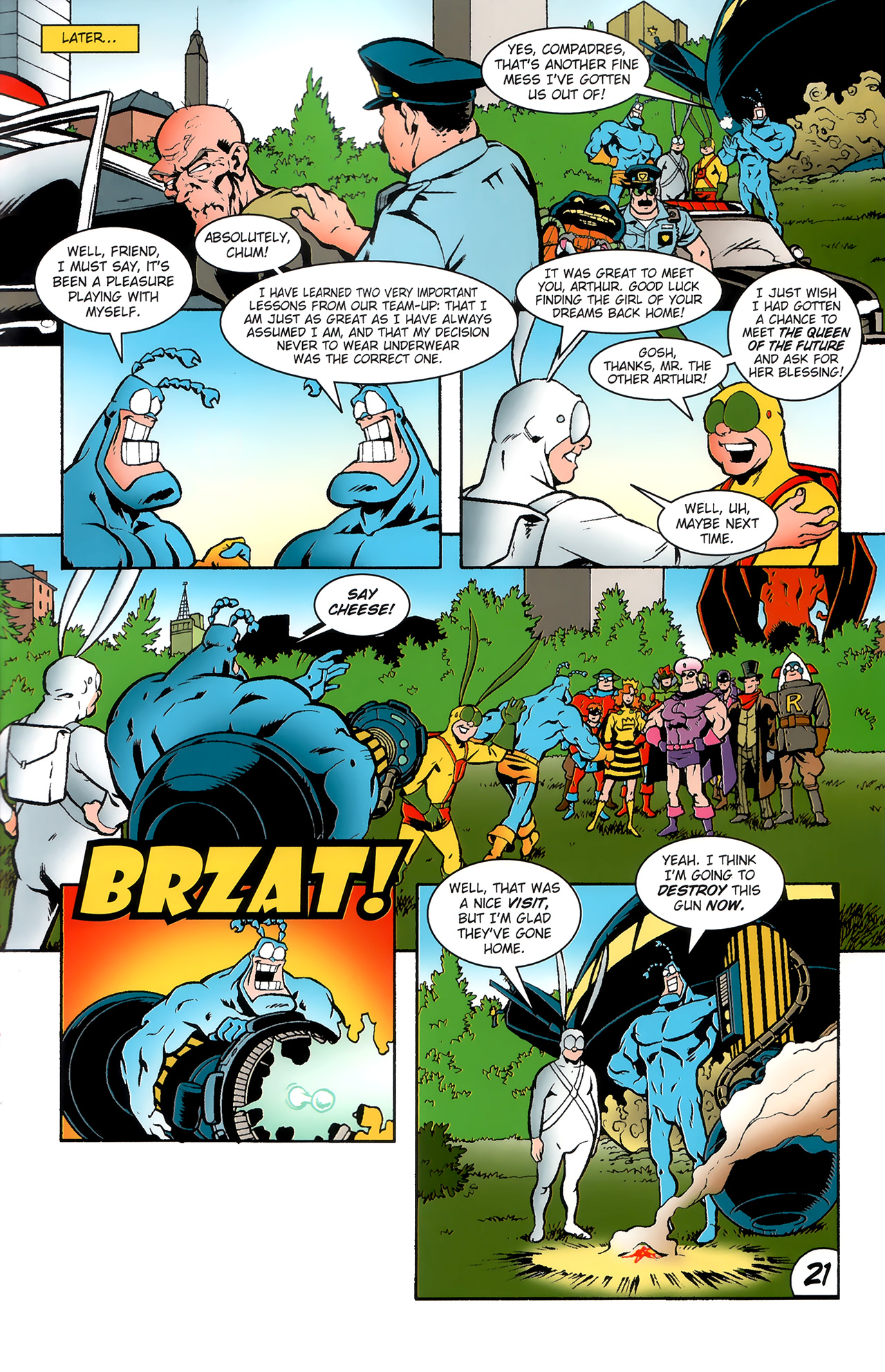 Read online The Tick New Series comic -  Issue #6 - 23
