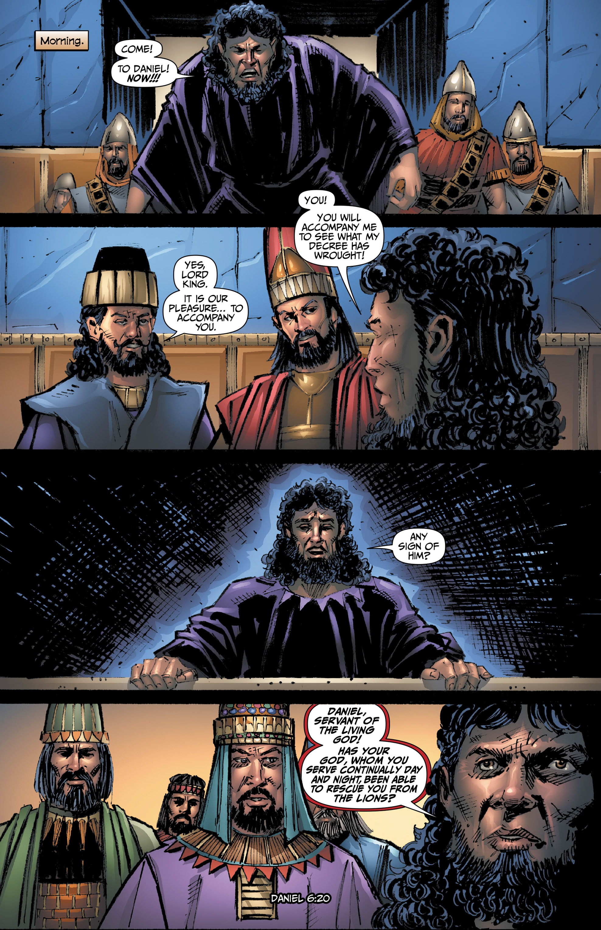 Read online The Kingstone Bible comic -  Issue #7 - 125