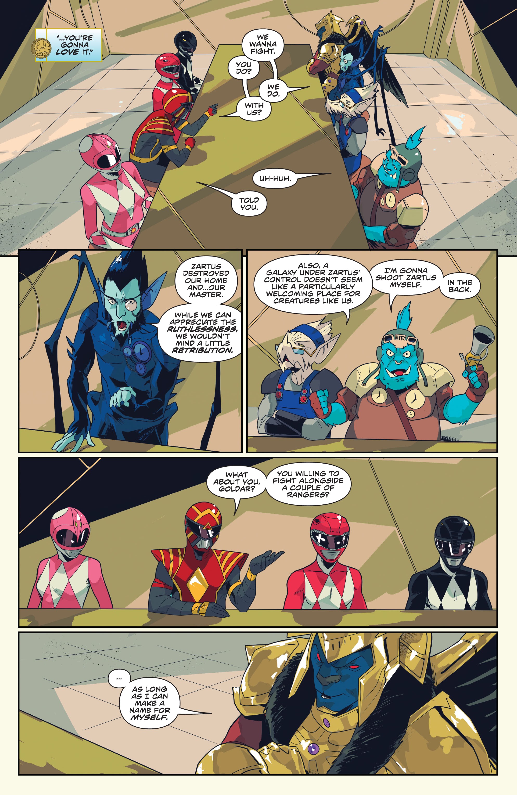 Read online Mighty Morphin comic -  Issue #14 - 22