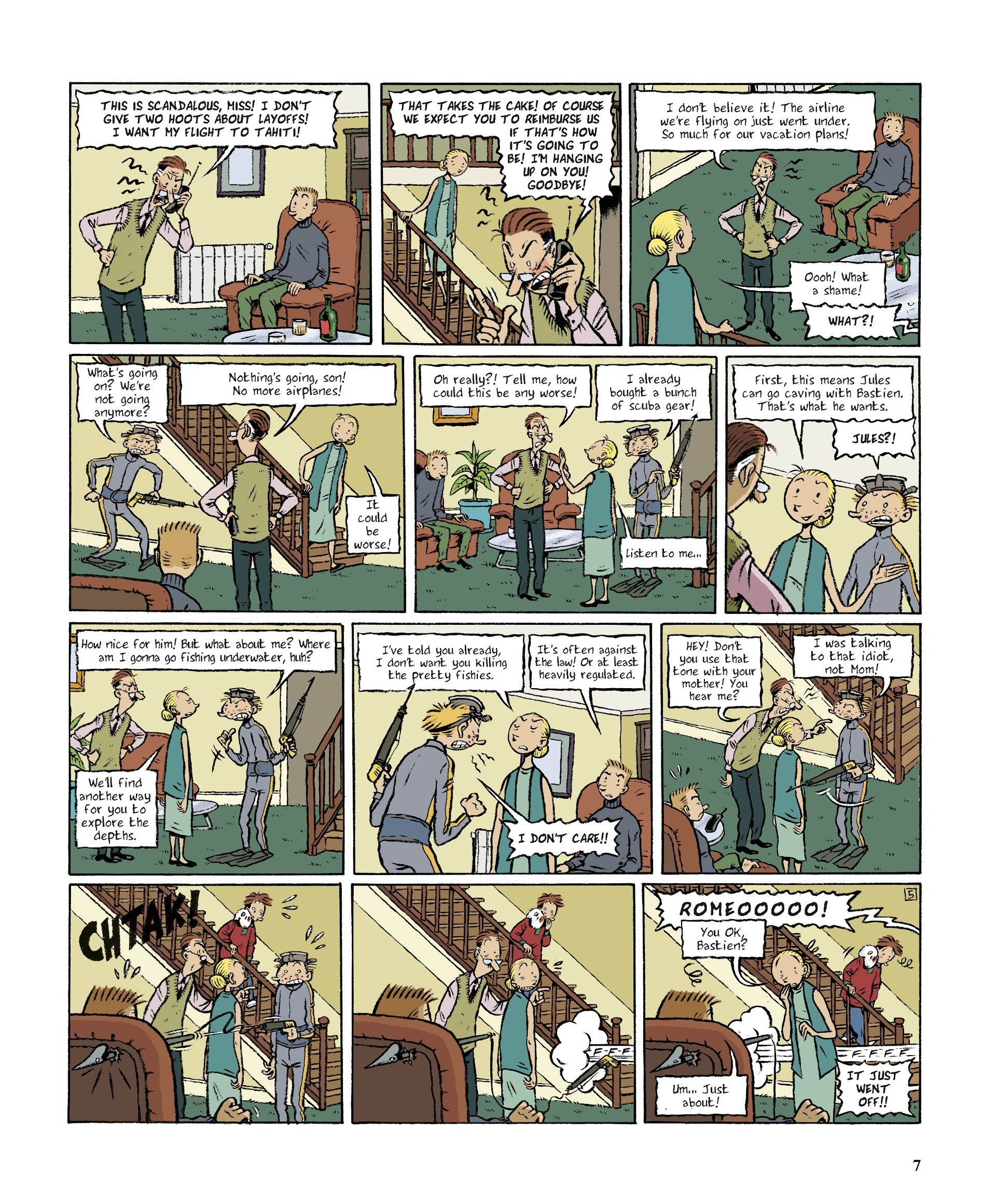 Read online The Amazing Adventures of Jules comic -  Issue #3 - 7