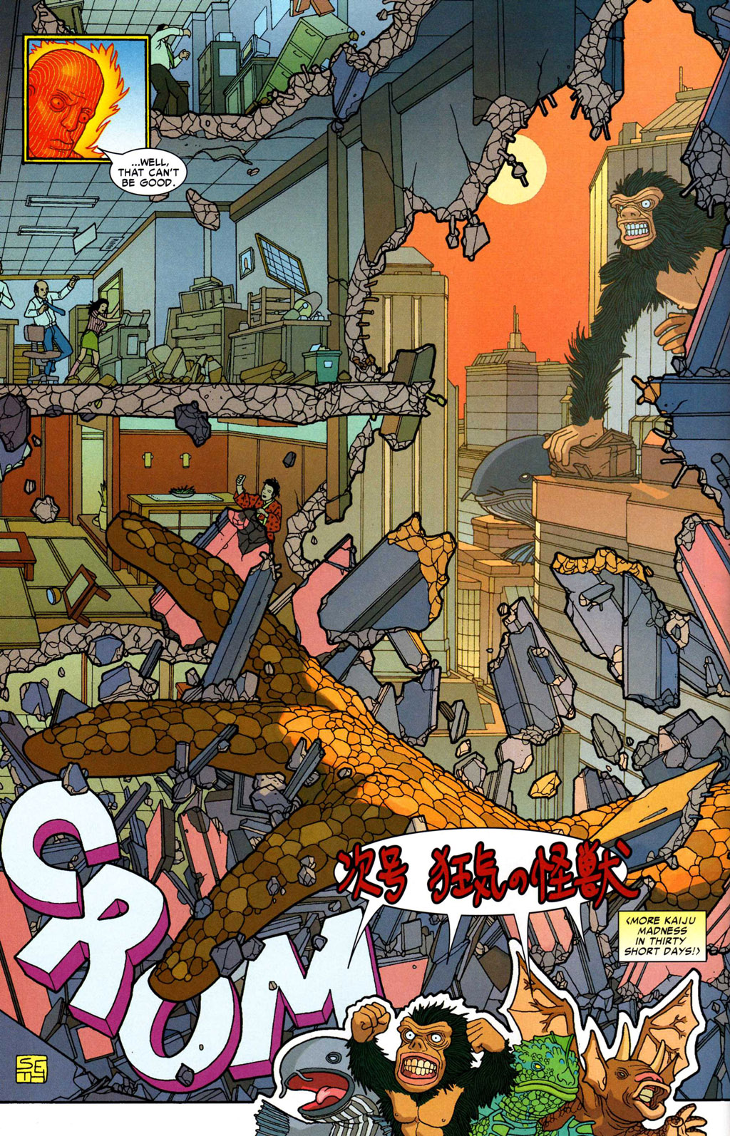 Read online Fantastic Four/Iron Man: Big in Japan comic -  Issue #1 - 22