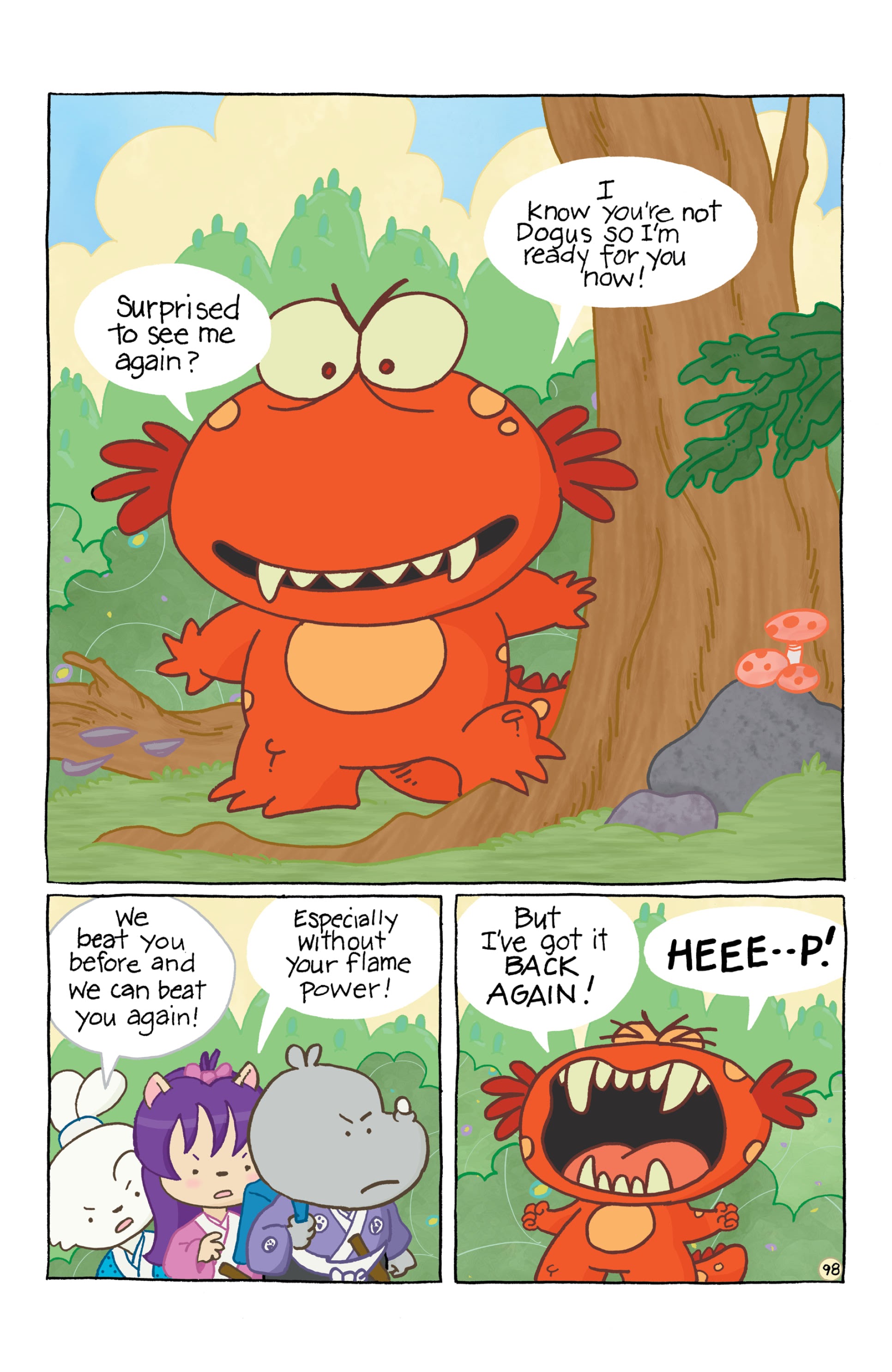 Read online Chibi-Usagi: Attack of the Heebie Chibis comic -  Issue # TPB - 102