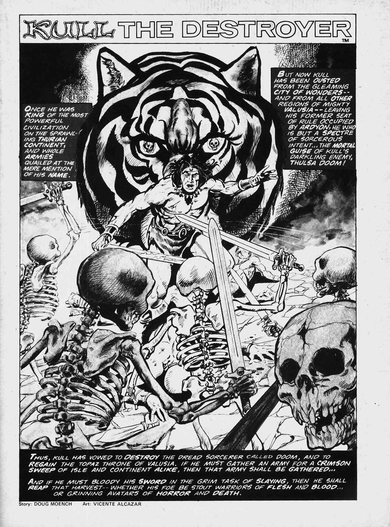 Read online Kull and the Barbarians comic -  Issue #3 - 5