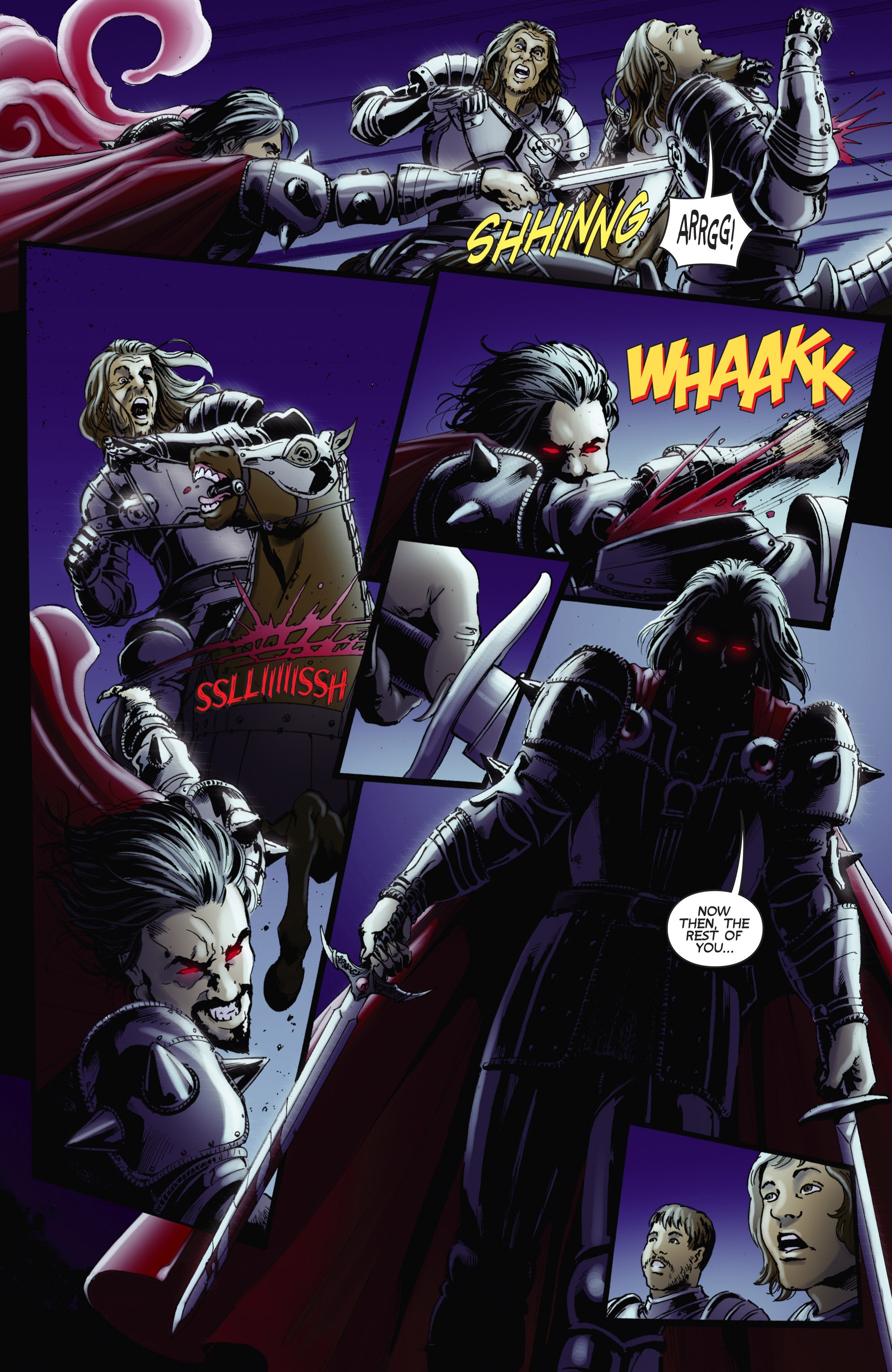 Read online Blood Queen Vs. Dracula comic -  Issue #2 - 21