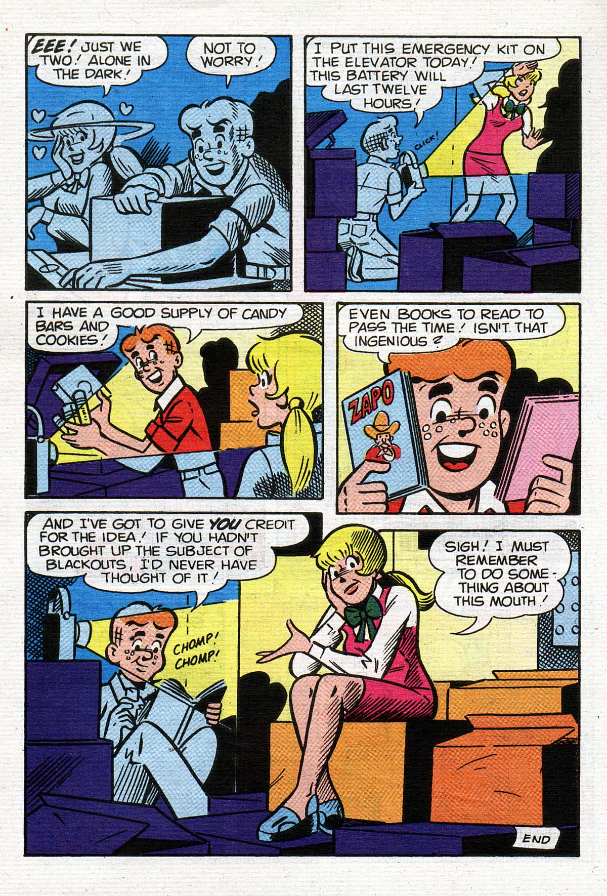 Read online Betty and Veronica Digest Magazine comic -  Issue #54 - 147