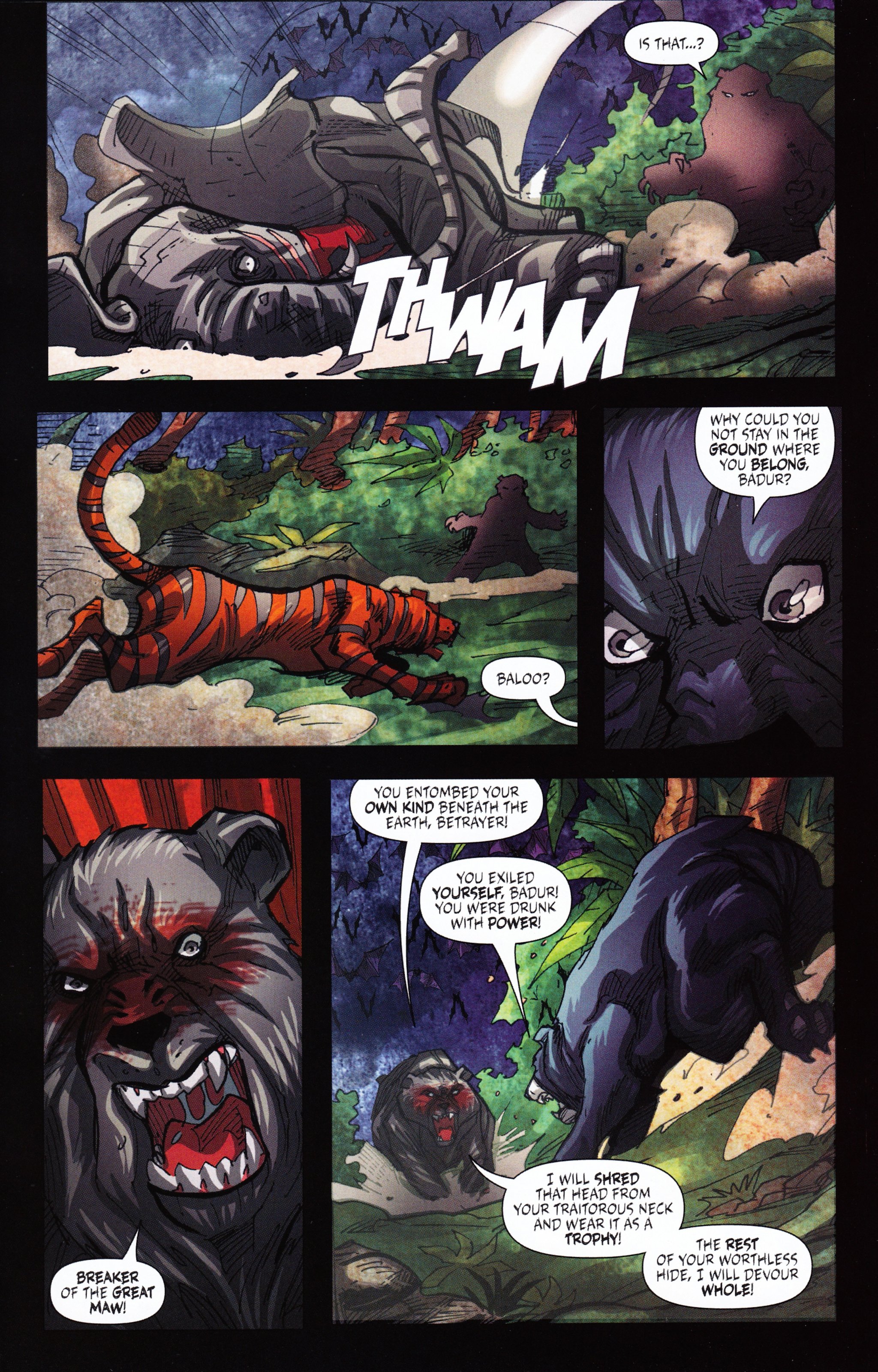 Read online Grimm Fairy Tales presents The Jungle Book: Last of the Species comic -  Issue #5 - 18