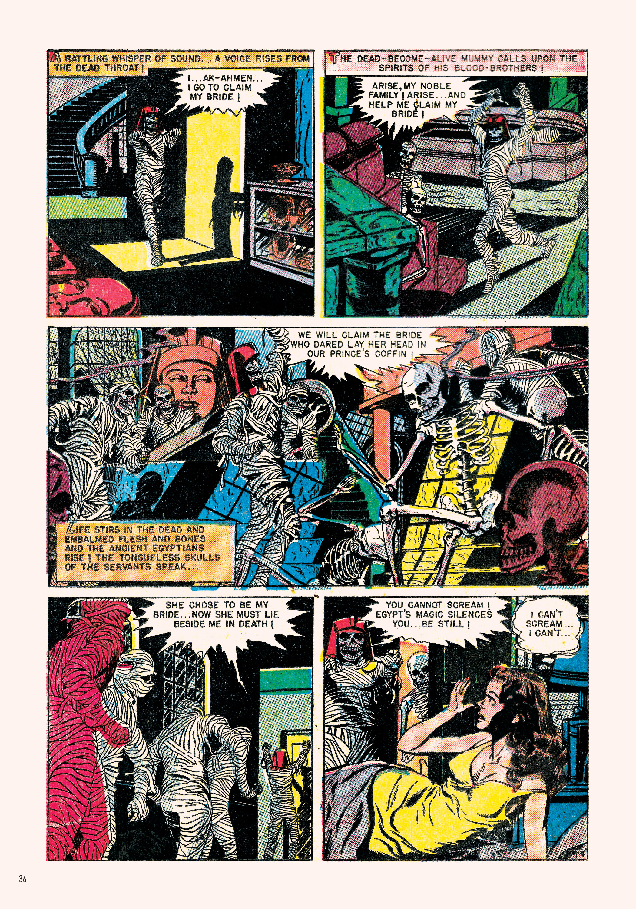 Read online Classic Monsters of Pre-Code Horror Comics: Mummies comic -  Issue # TPB - 36