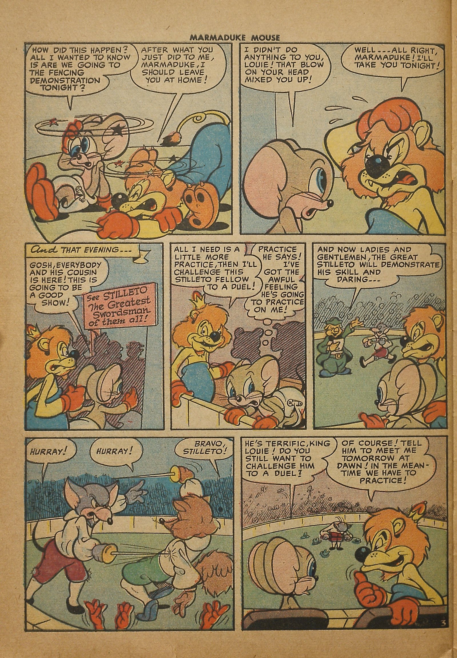 Read online Marmaduke Mouse comic -  Issue #51 - 28