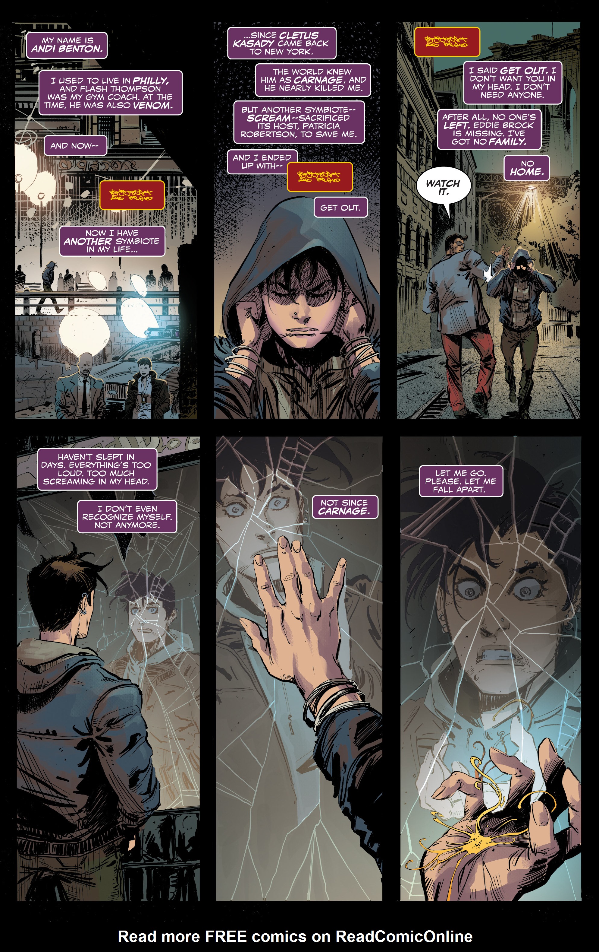 Read online Scream: Curse of Carnage comic -  Issue #1 - 5